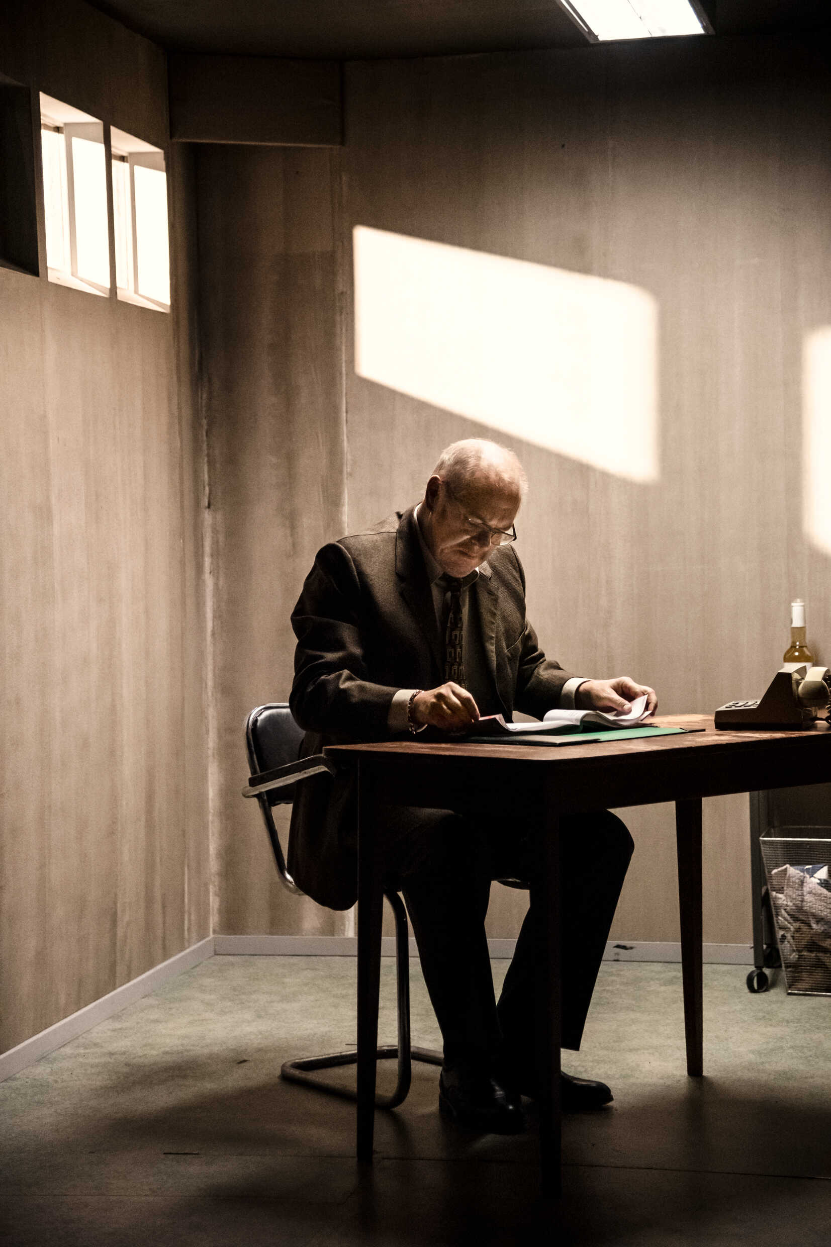 Peter Andersson i Drivhuset av Harold Pinter. Sverigepremiär 4 februari, Klarascenen Kulturhuset Stadsteatern.