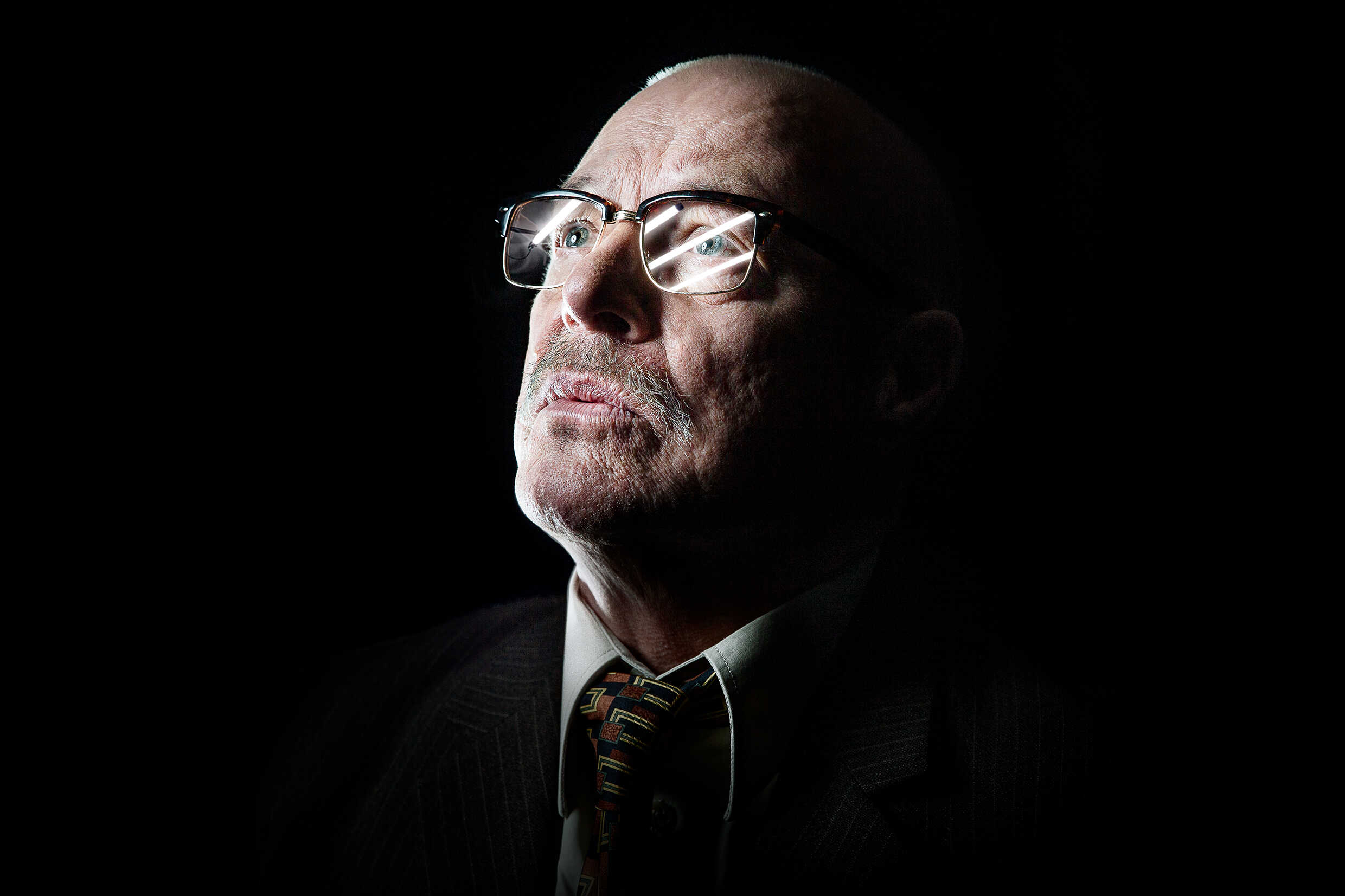 Peter Andersson i Drivhuset av Harold Pinter. Sverigepremiär 4 februari på Klarascenen, Kulturhuset Stadsteatern.