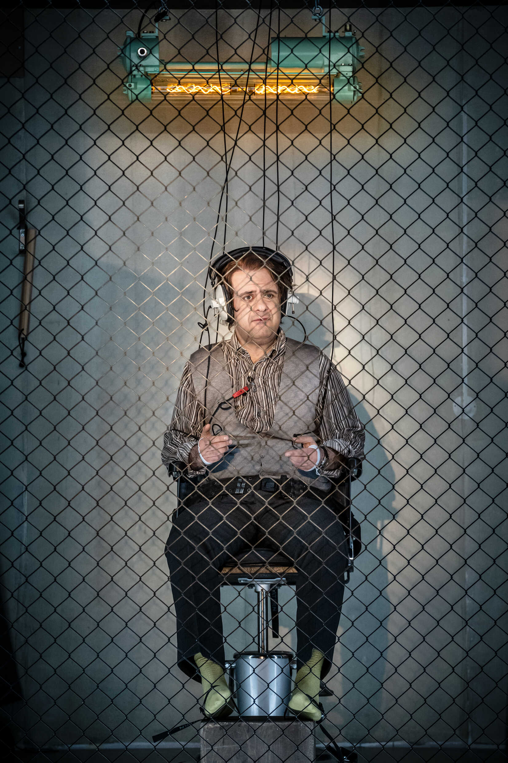 Shebly Niavarani  i Drivhuset av Harold Pinter. Sverigepremiär 4 februari, Klarascenen Kulturhuset Stadsteatern.