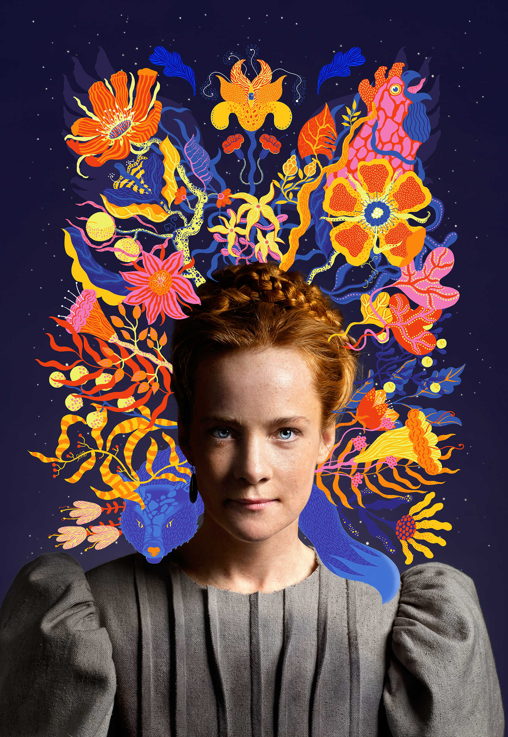 Maja Rung gör titelrollen i Kulla-Gulla. Urpremiär 4 mars på Stora scenen, Kulturhuset Stadsteatern.