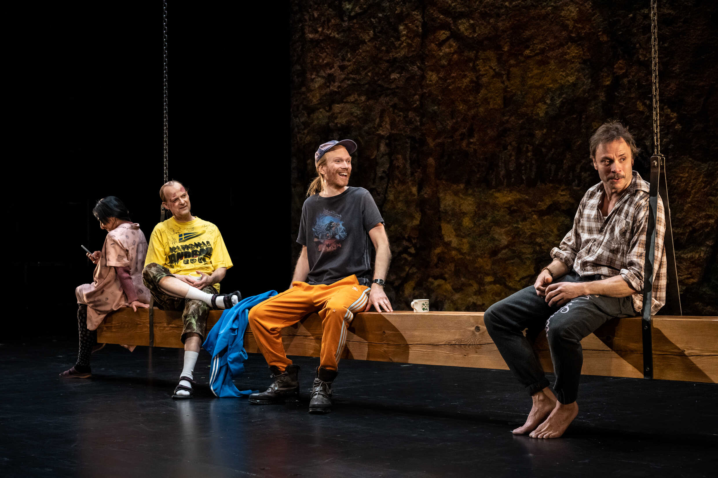 Susan Taslimi, Jan Mybrand, JÃ¶rgen Thorsson och BjÃ¶rn BengtssonÂ… i Morbror Janne - scener frÃ¥n livet pÃ¥ landet. PremiÃ¤r 6 maj pÃ¥ Stora scenen, Kulturhuset Stadsteatern