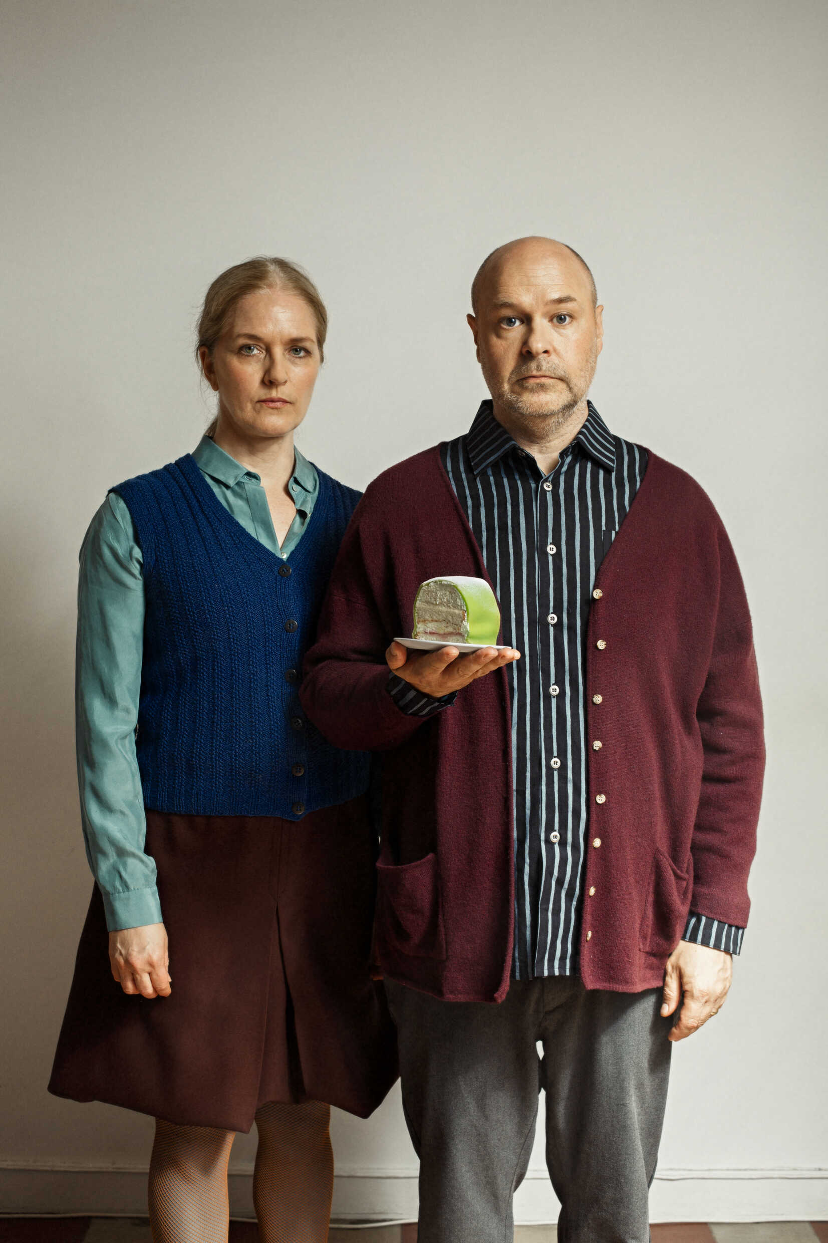 Birthe Wingren och Jonte Ramsten i Teater Memmas Sånger från bottenvåningen - en minimalistisk tangoföreställning med maximalistiska känslor. Urpremiär  4 september på Kilen, Fri Scen