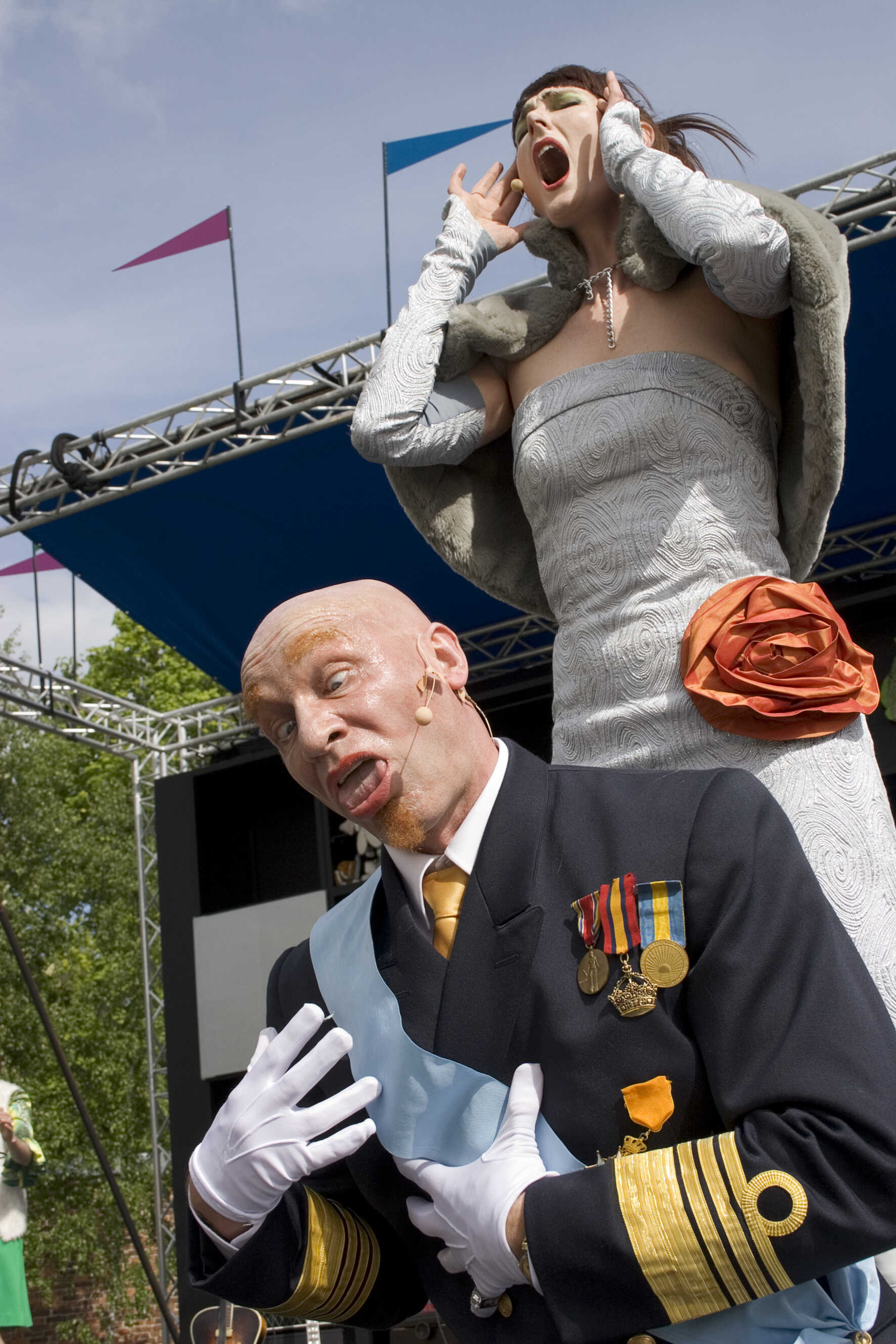 Lars Göran Persson, Charlotte Engelkes i Pelle Snusk på Parkteatern/Stockholms stadsteater