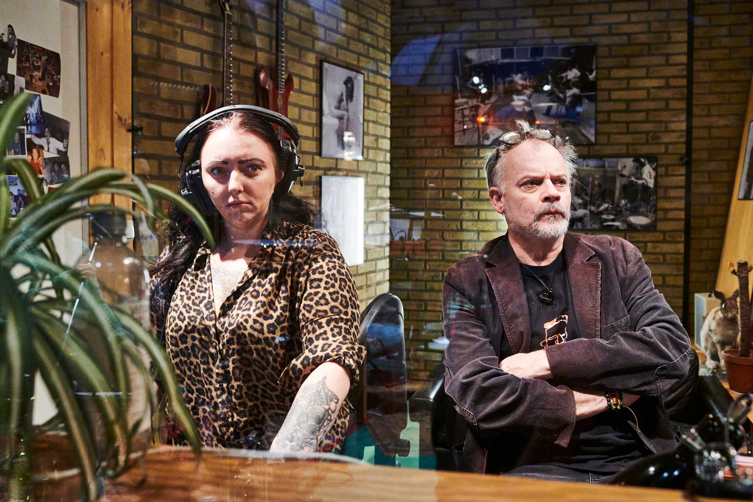 Cecilia Lindström och Gerhard Hoberstorfer i musikteatern Alltid vara vi. Urpremiär 14 oktober på Stora scenen, Kulturhuset Stadsteatern.