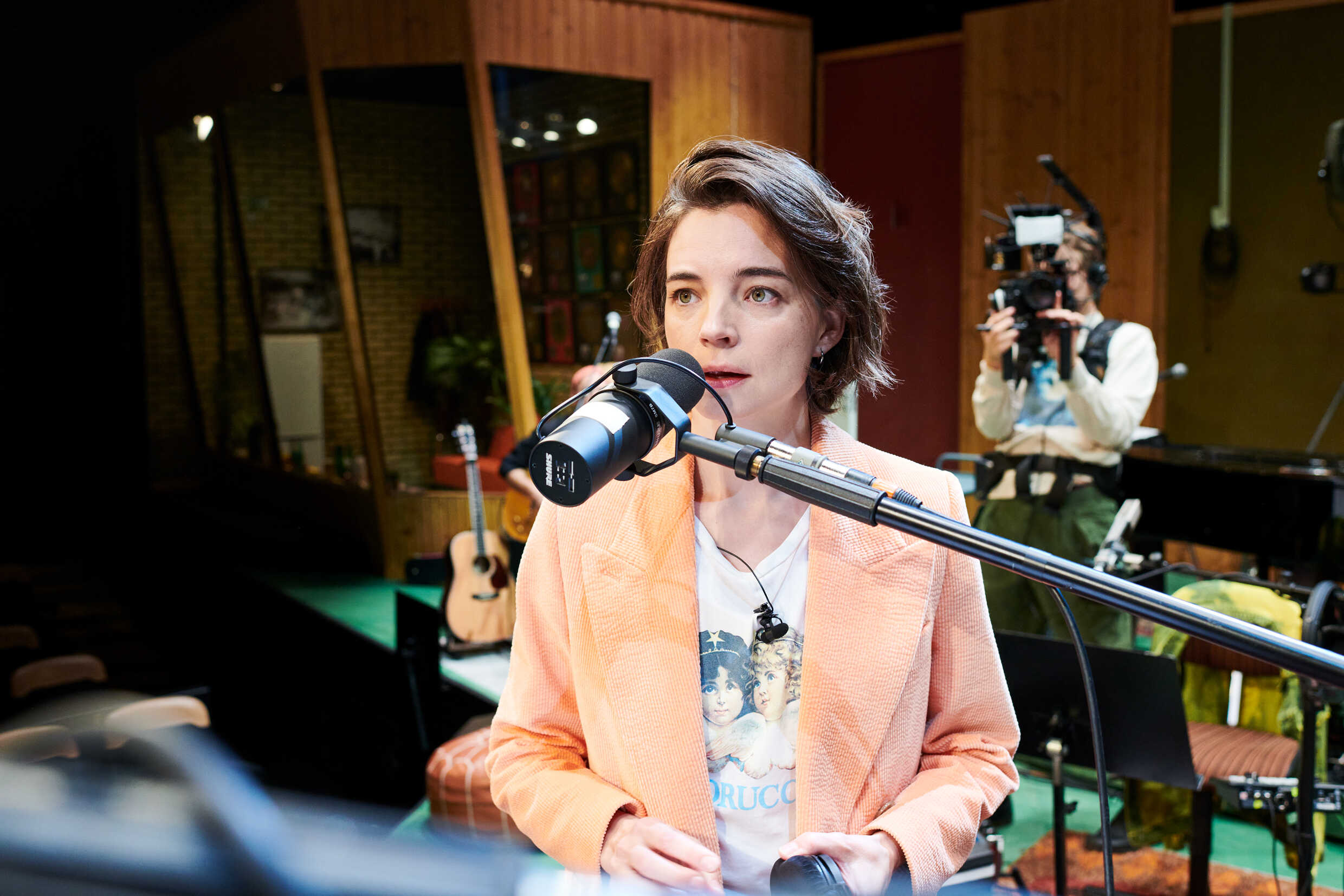 Louise Peterhoff i musikteatern Alltid vara vi. Urpremiär 14 oktober på Stora scenen, Kulturhuset Stadsteatern.