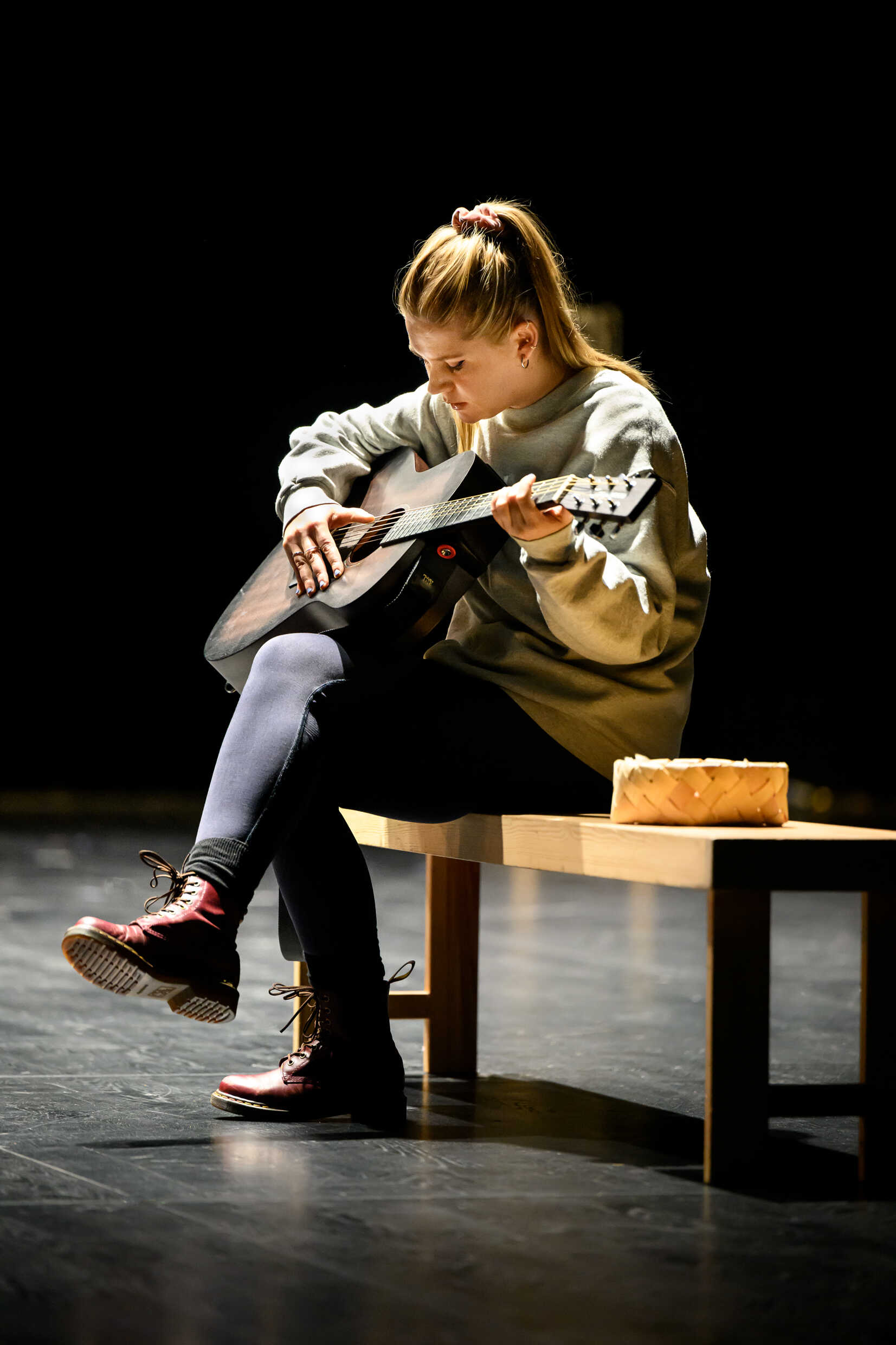 Natalie Minnevik i Jakten, urpremiär 2 december på Stora scenen, Kulturhuset Stadsteatern.
