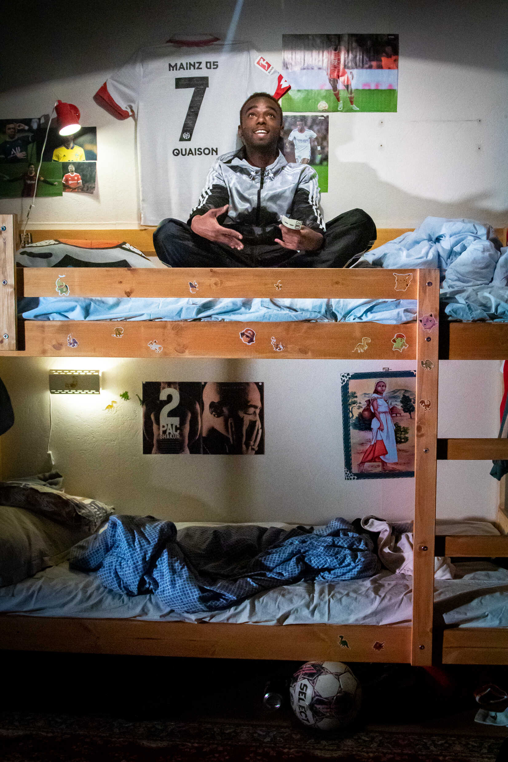 Sharmarke Elmi i 8 kvadrat på Kulturhuset Stadsteatern Husby