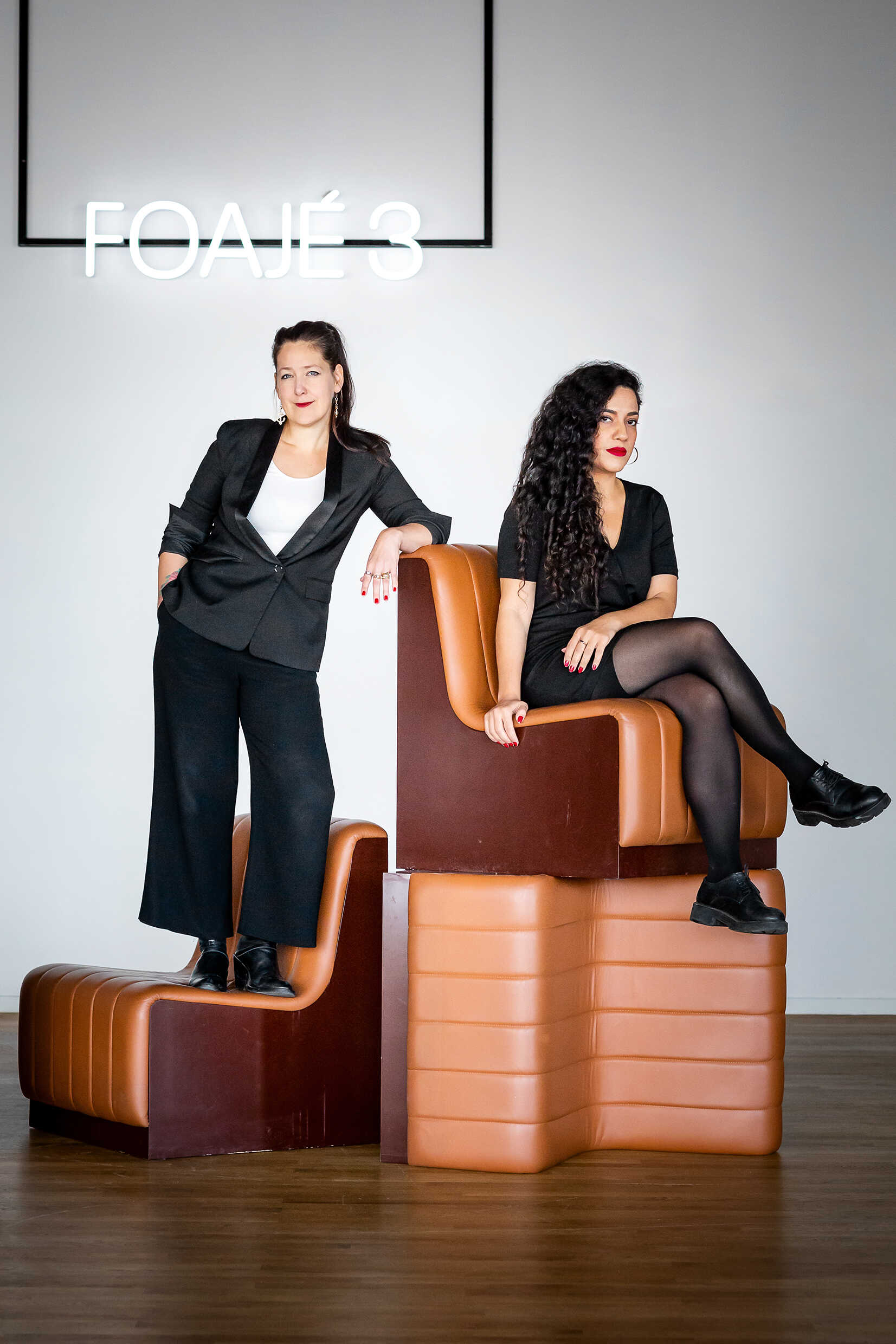 Ida Linde och Athena Farrokhzad