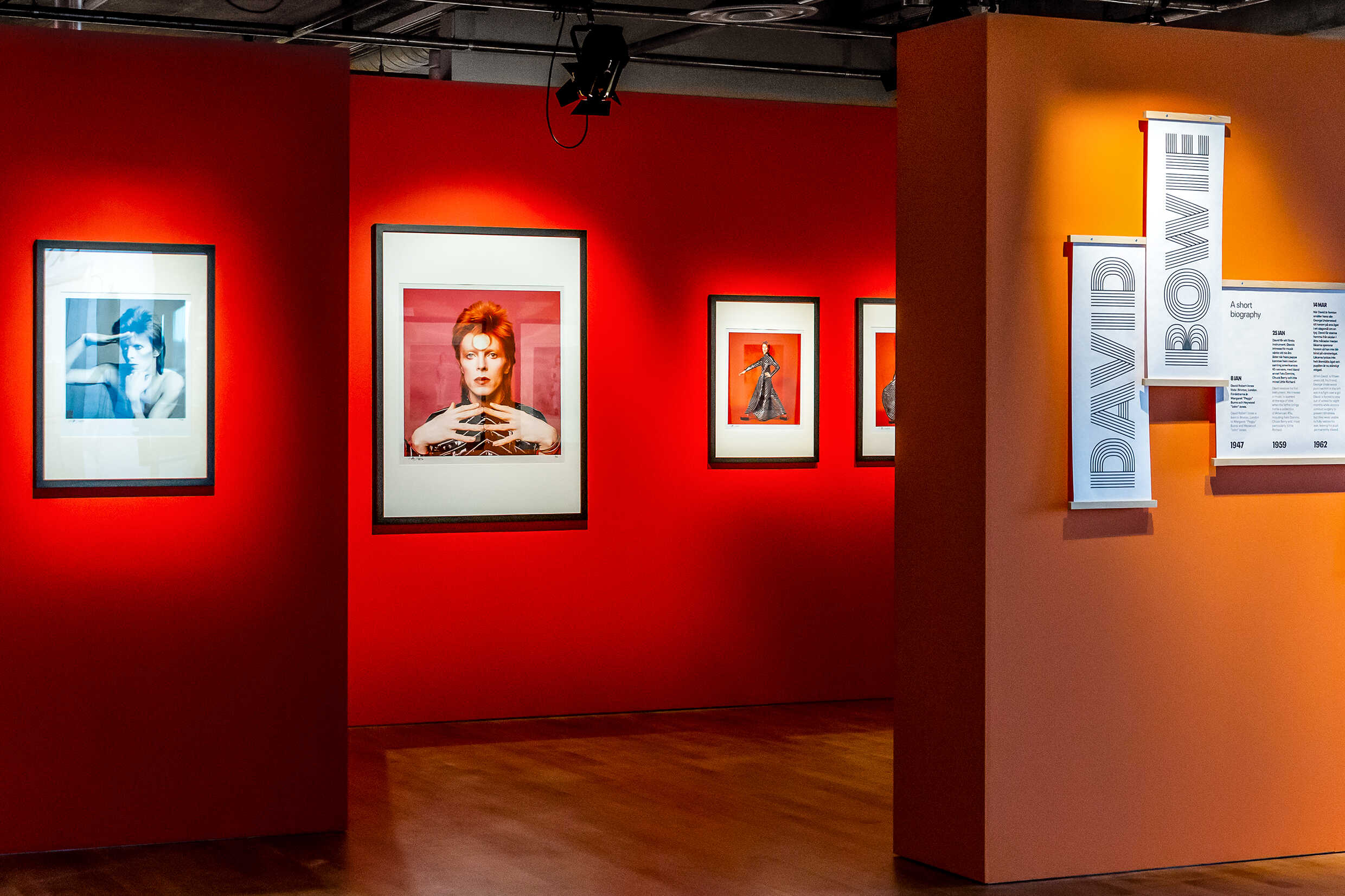 Bowie by Suikita - from London to Japan visas på Kulturhuset Stadsteatern 27 januari-13 augusti 2023.