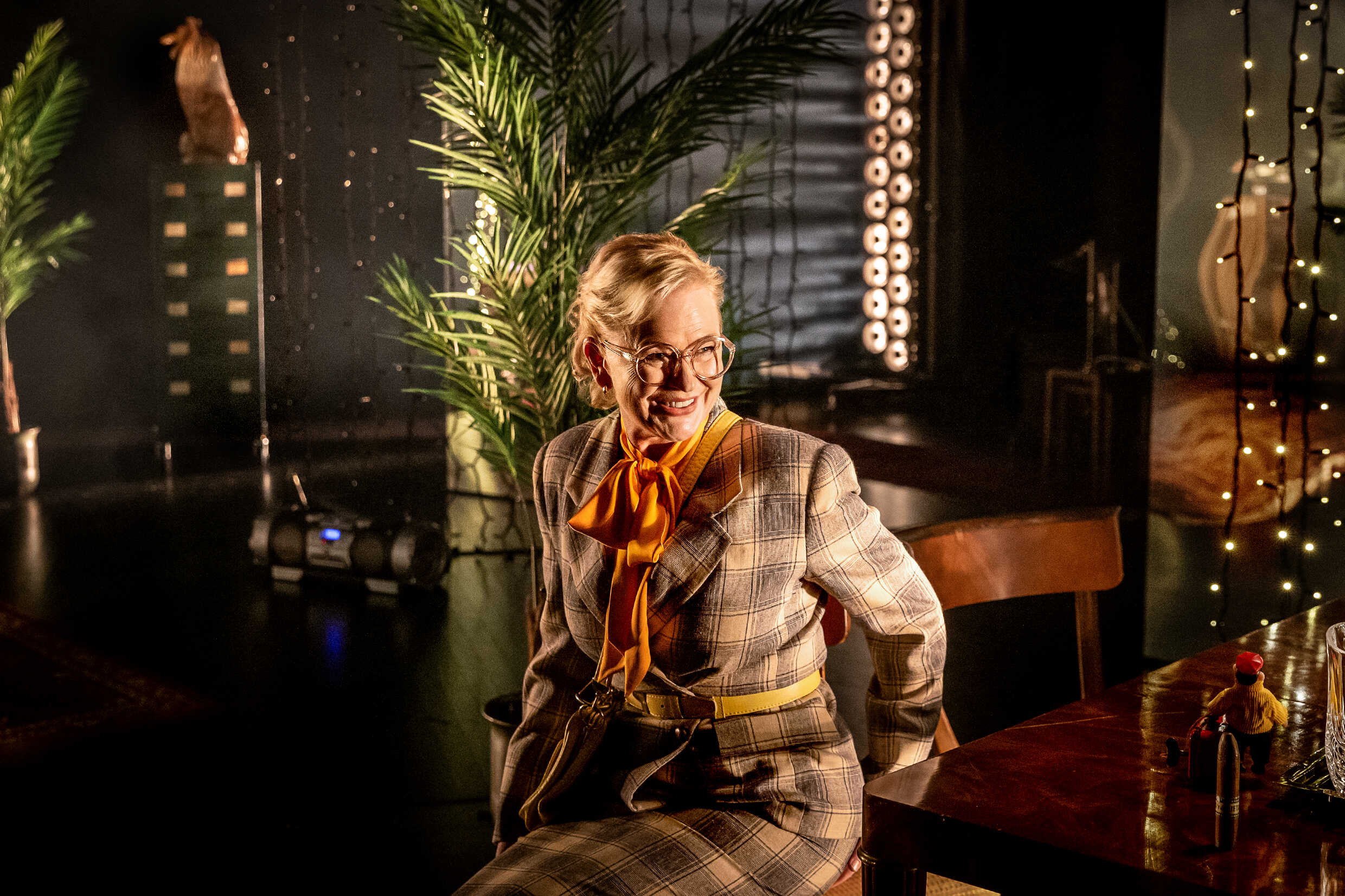 Lisa Lindgren i Revisorn, premiär 10 februari på Klarascenen, Kulturhuset Stadsteatern