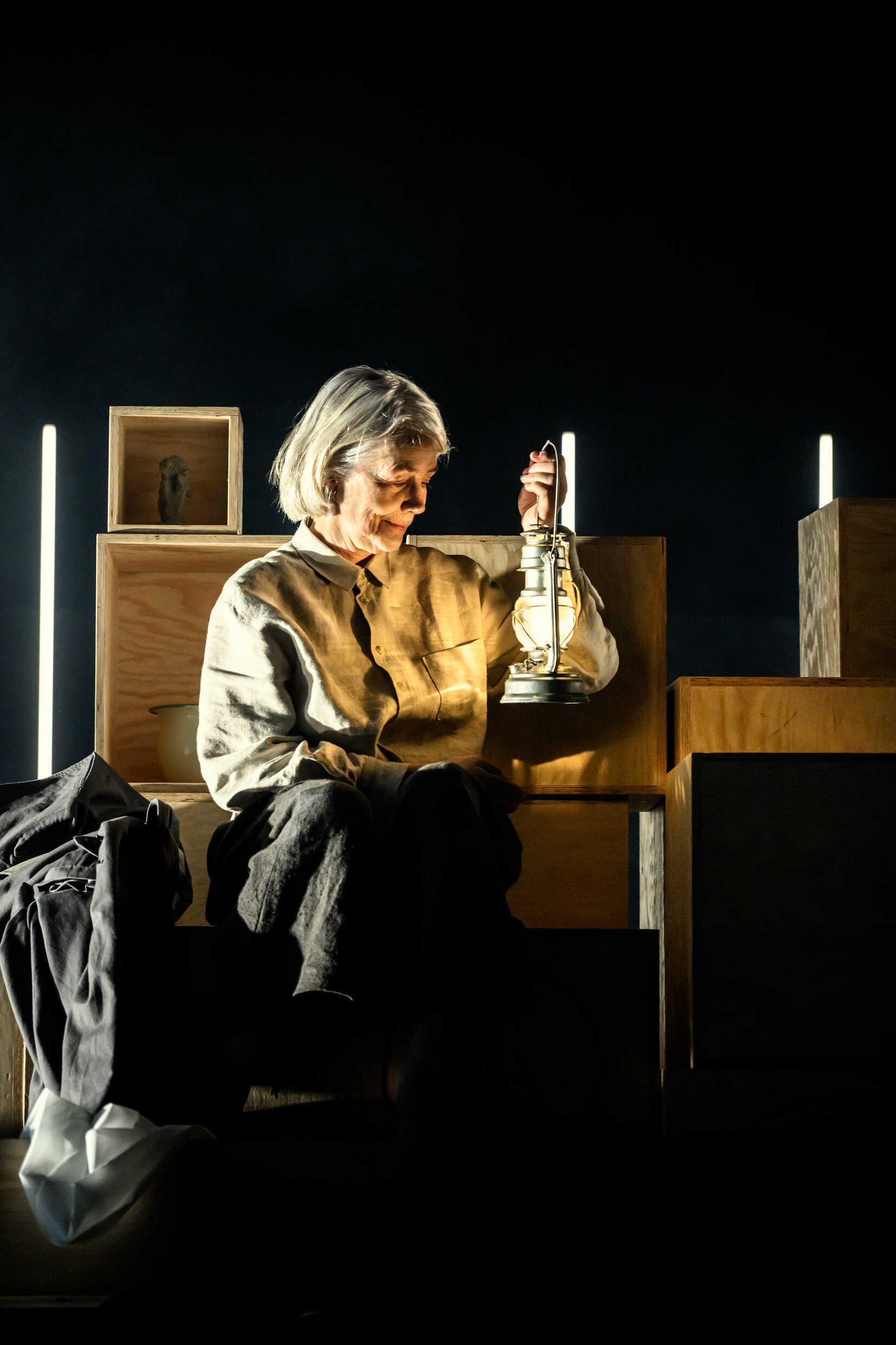 Marika Lagercrantz i Sommarboken av Tove Jansson, Sverigepremiär 4 mars på Lilla scenen, Kulturhuset Stadsteatern