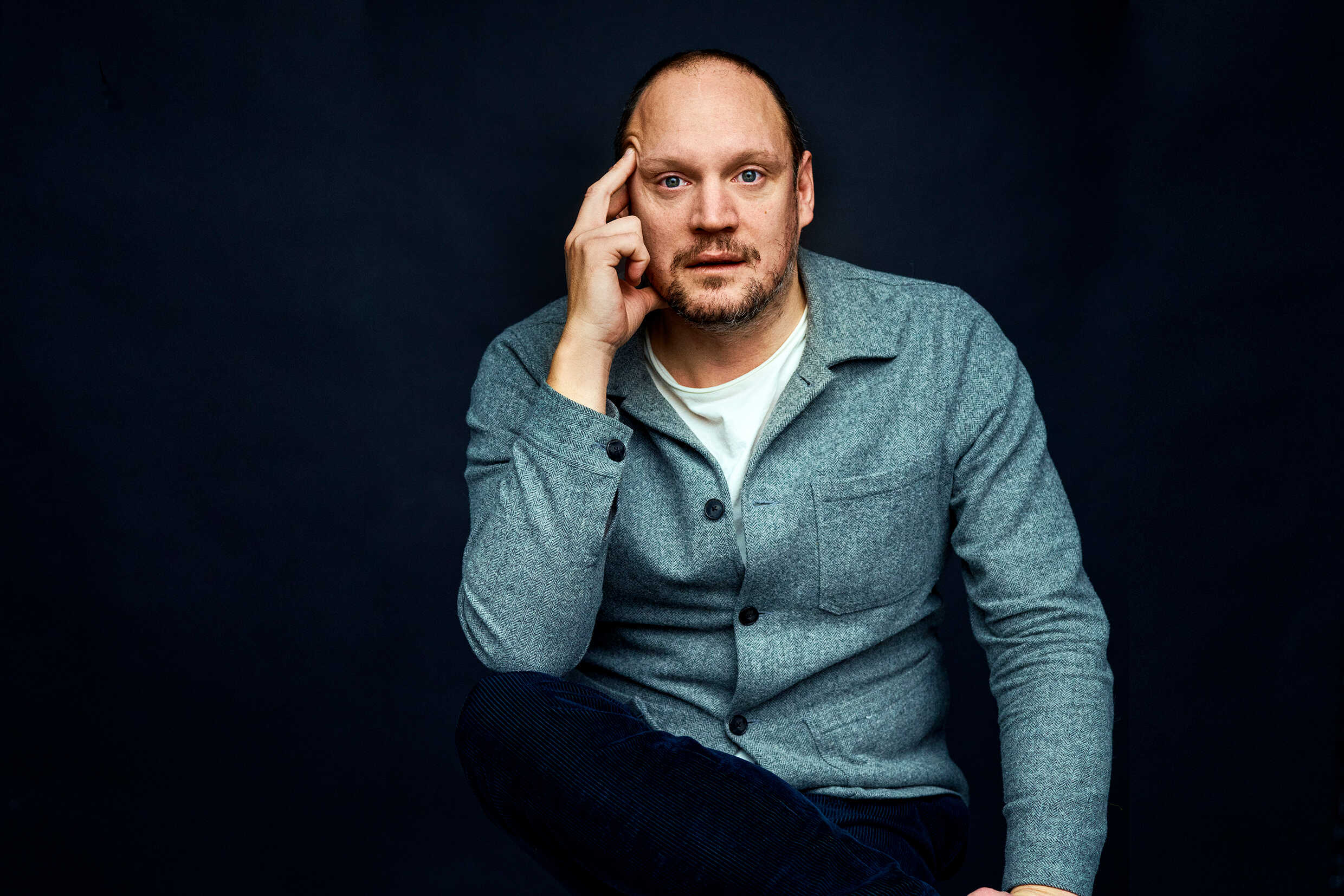 Komikern Jonatan Unge medverkar på Kulturnatten 2023.