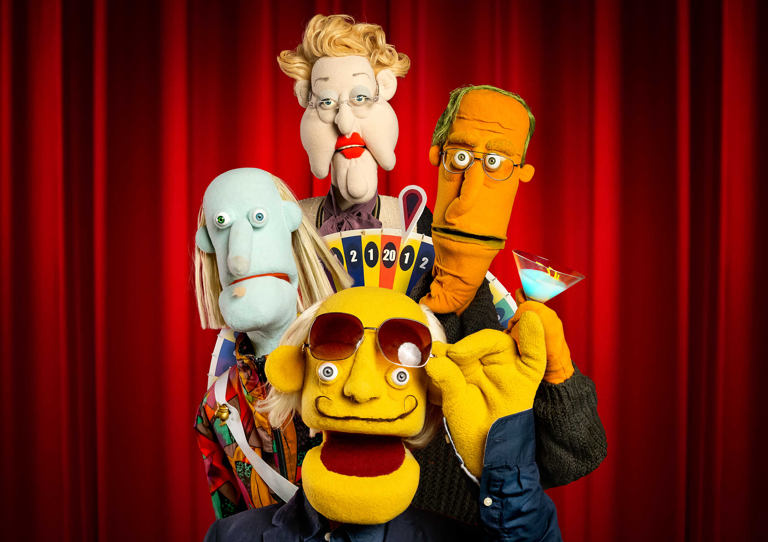 Peptalk - en humorshow med dockor för vuxna. Premiär 15 september på Lilla scenen, Kulturhuset Stadsteatern.
