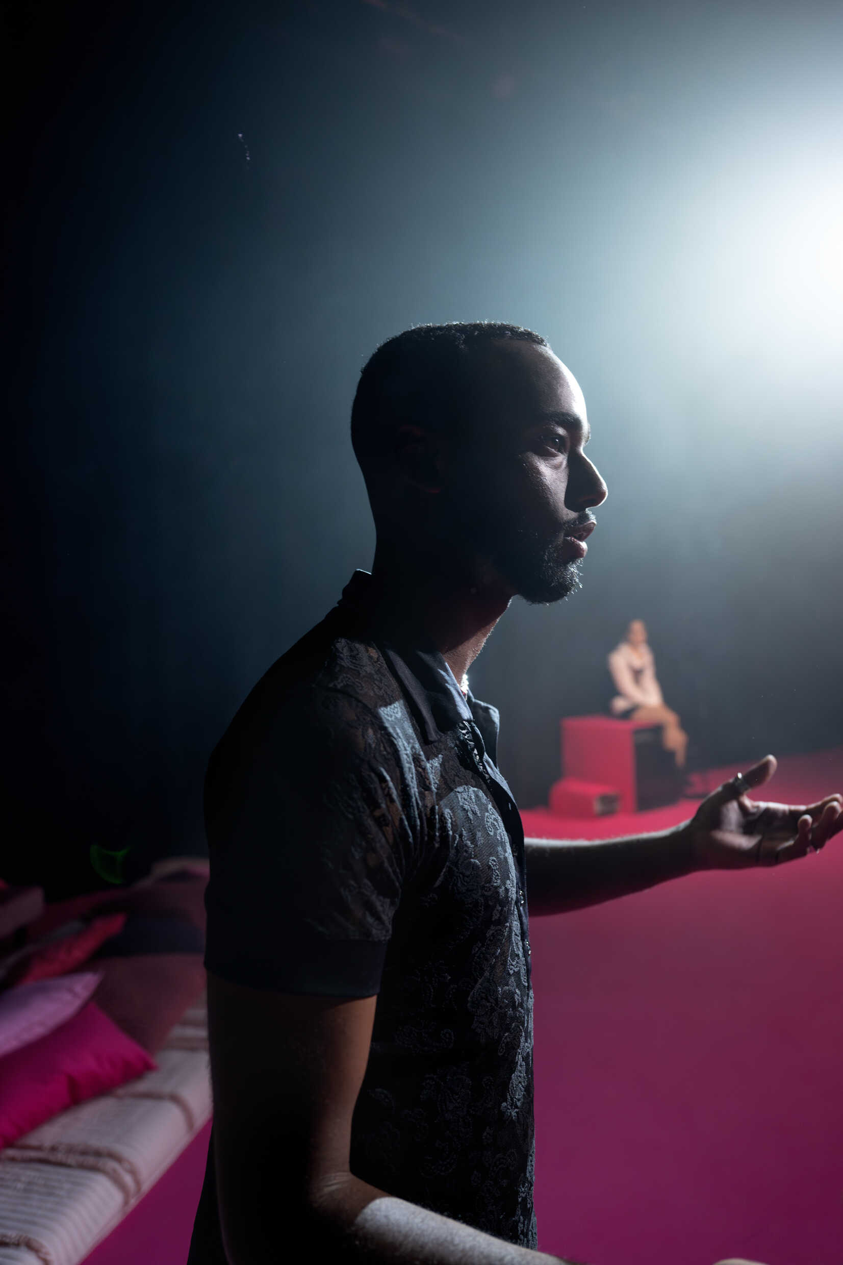 Sharmarke Elmi i Klicka på Kulturhuset Stadsteatern Husby