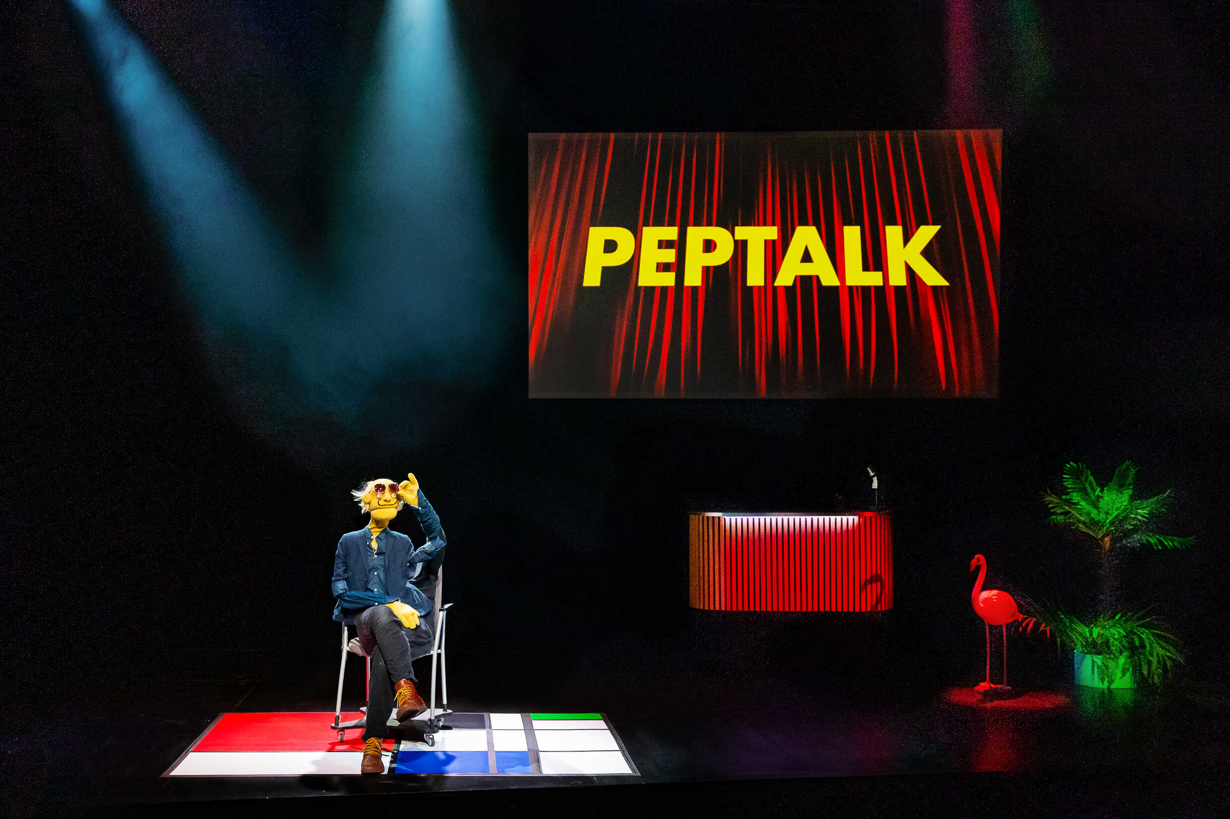 Tord i Peptalk, premiär 15 september på Lilla scenen, Kulturhuset Stadsteatern.