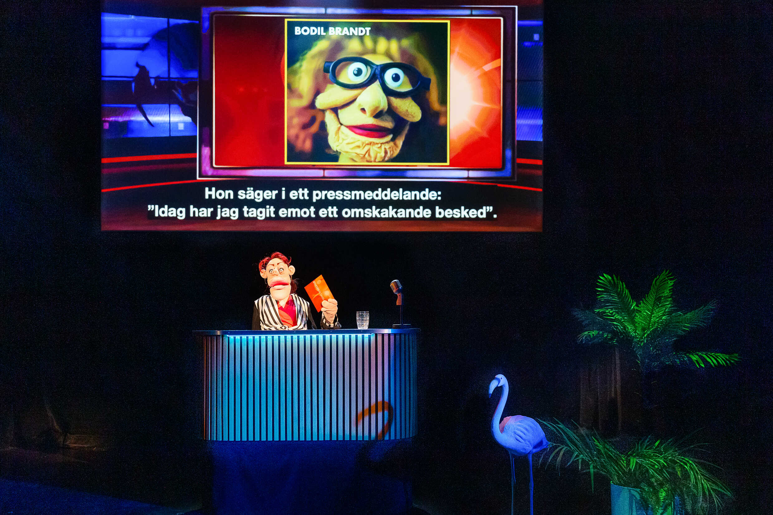 Vendela i Peptalk, premiär 15 september på Lilla scenen, Kulturhuset Stadsteatern.
