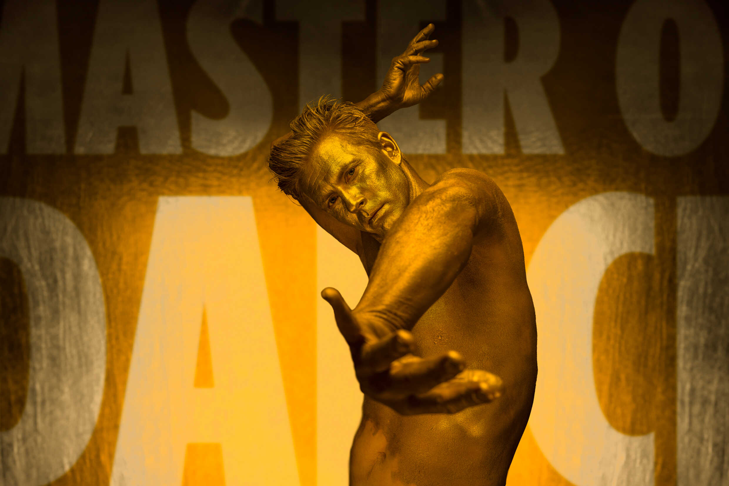 Fredrik Benke Rydman i Master of Dance (gästspel). Nypremiär 18 januari 2024 på Stora scenen, Kulturhuset Stadsteatern (Sergels torg).