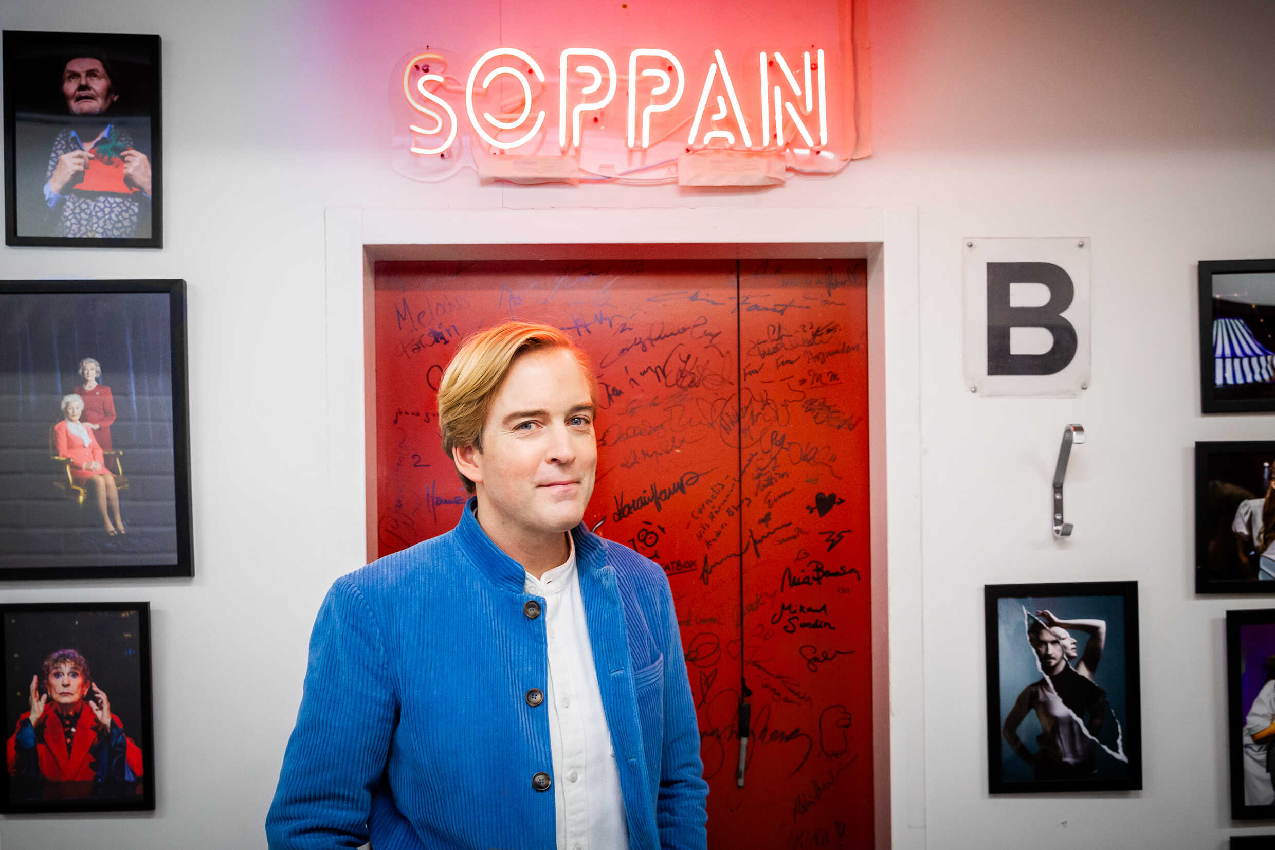 Andreas T Olsson tillträder som konstnärlig ledare för Soppteatern på Kulturhuset Stadsteatern 2024.