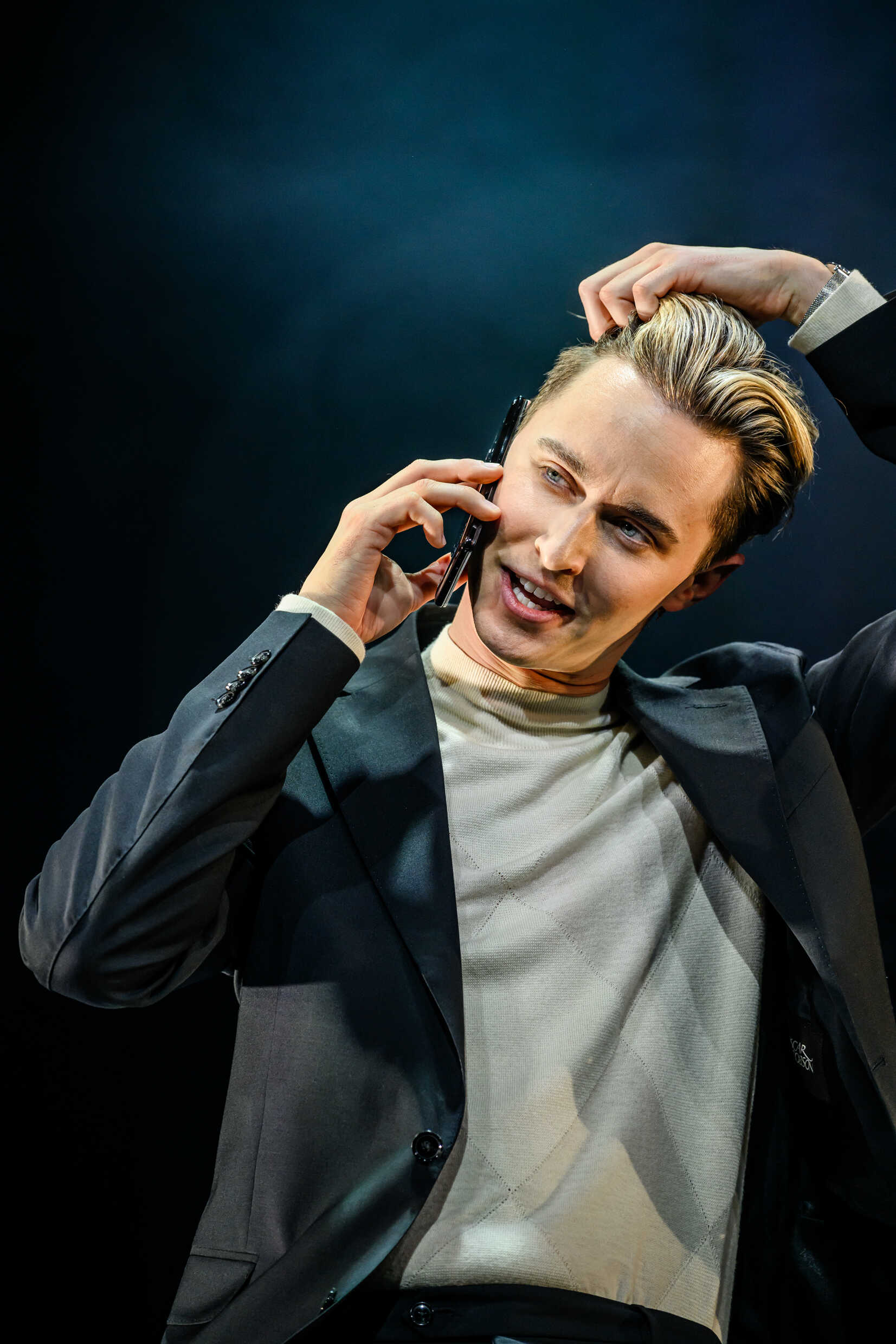 Hampus Nessvold i Sakarias spyor. Premiär 26 januari på Lilla scenen, Kulturhuset Stadsteatern.