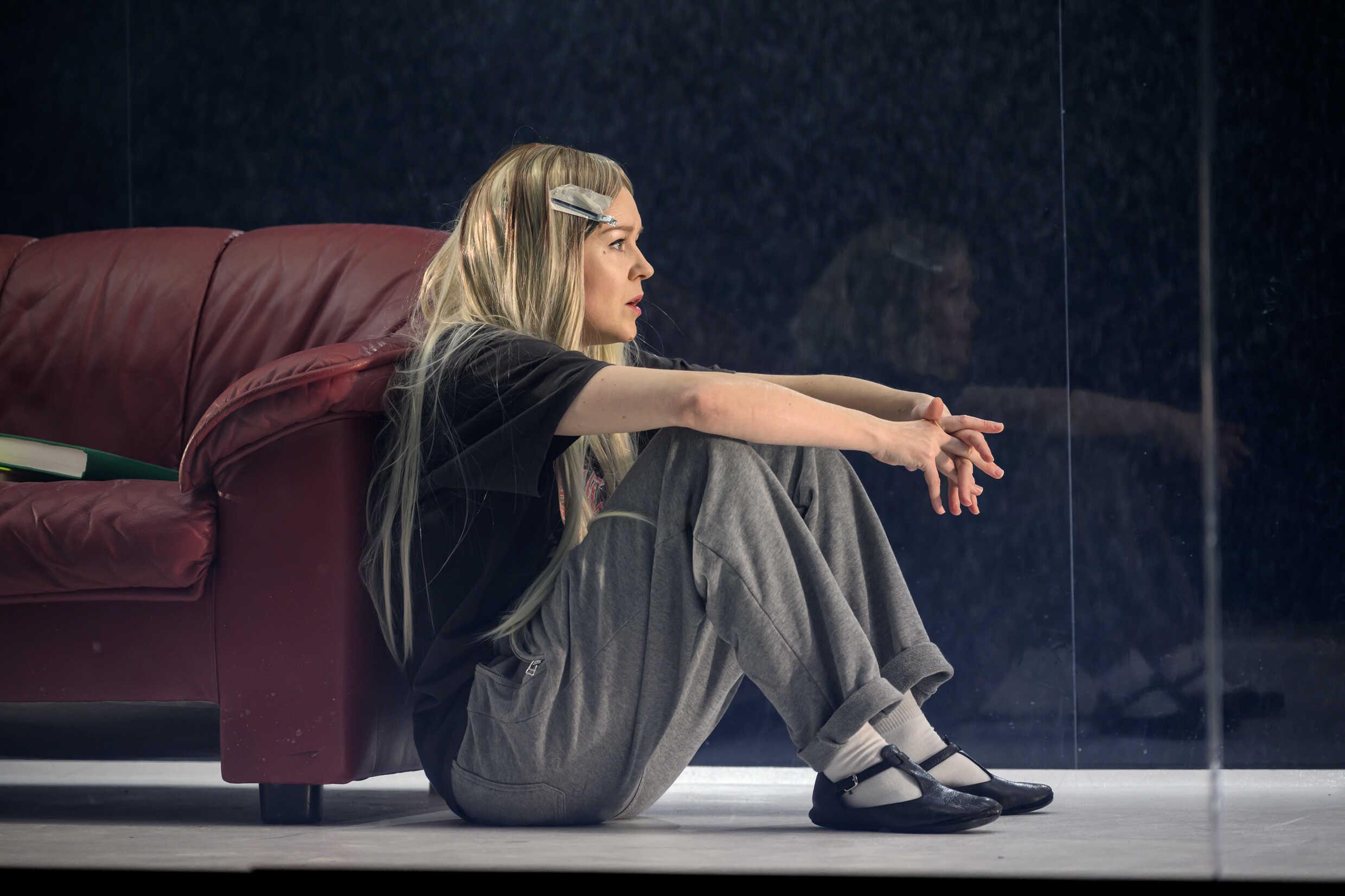 Matilda Ragnerstam i Gengångare. Premiär 2 februari på Klarascenen, Kulturhuset Stadsteatern.