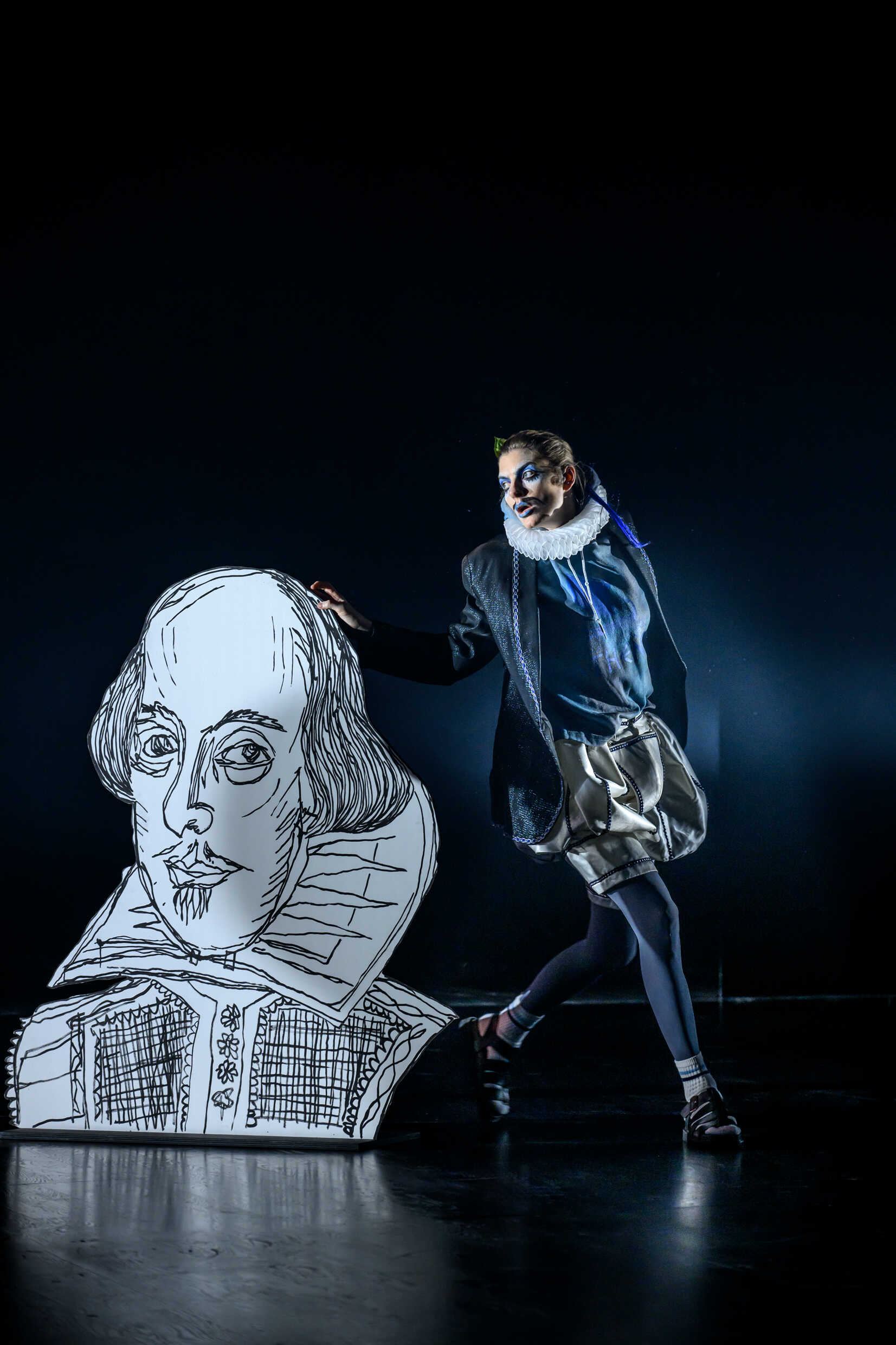 Paula Sundberg i En midsommarnattsdröm. Premiär 19 april på Stora scenen, Kulturhuset Stadsteatern.