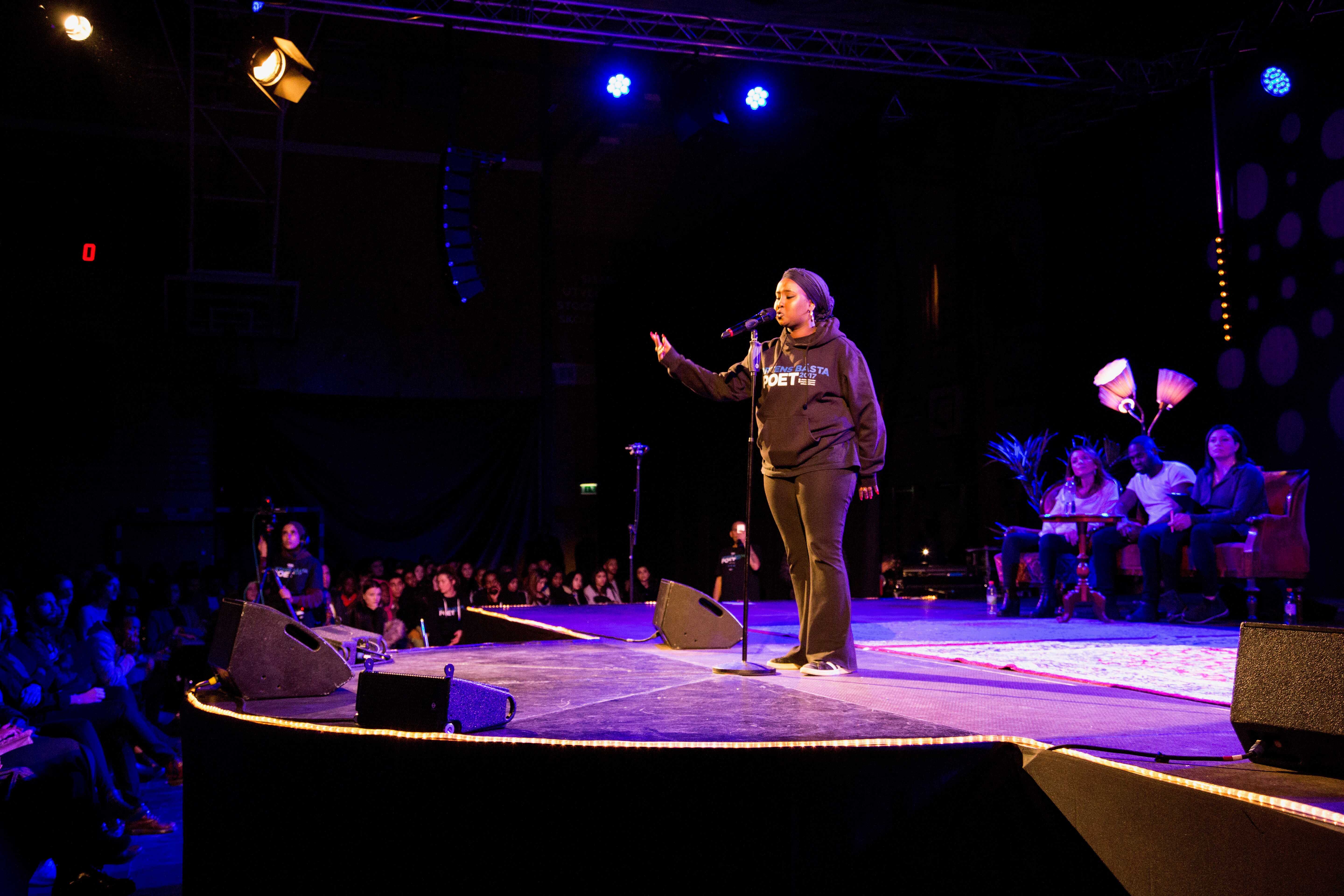 Finalen av Ortens bästa poet 2024 hålls på Kulturhuset Stadsteatern.