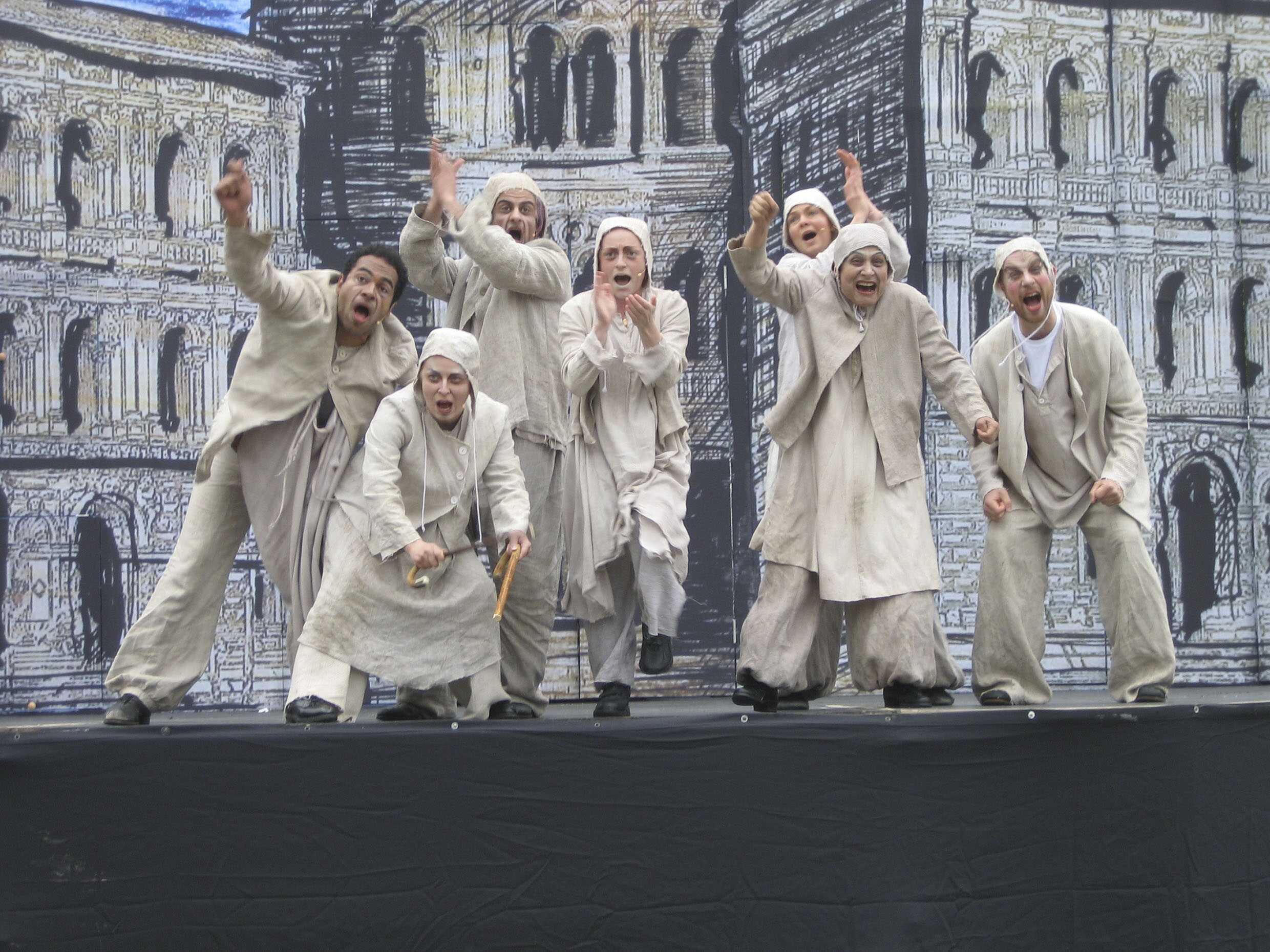 Parkteatern:Volpone:Ensemblen