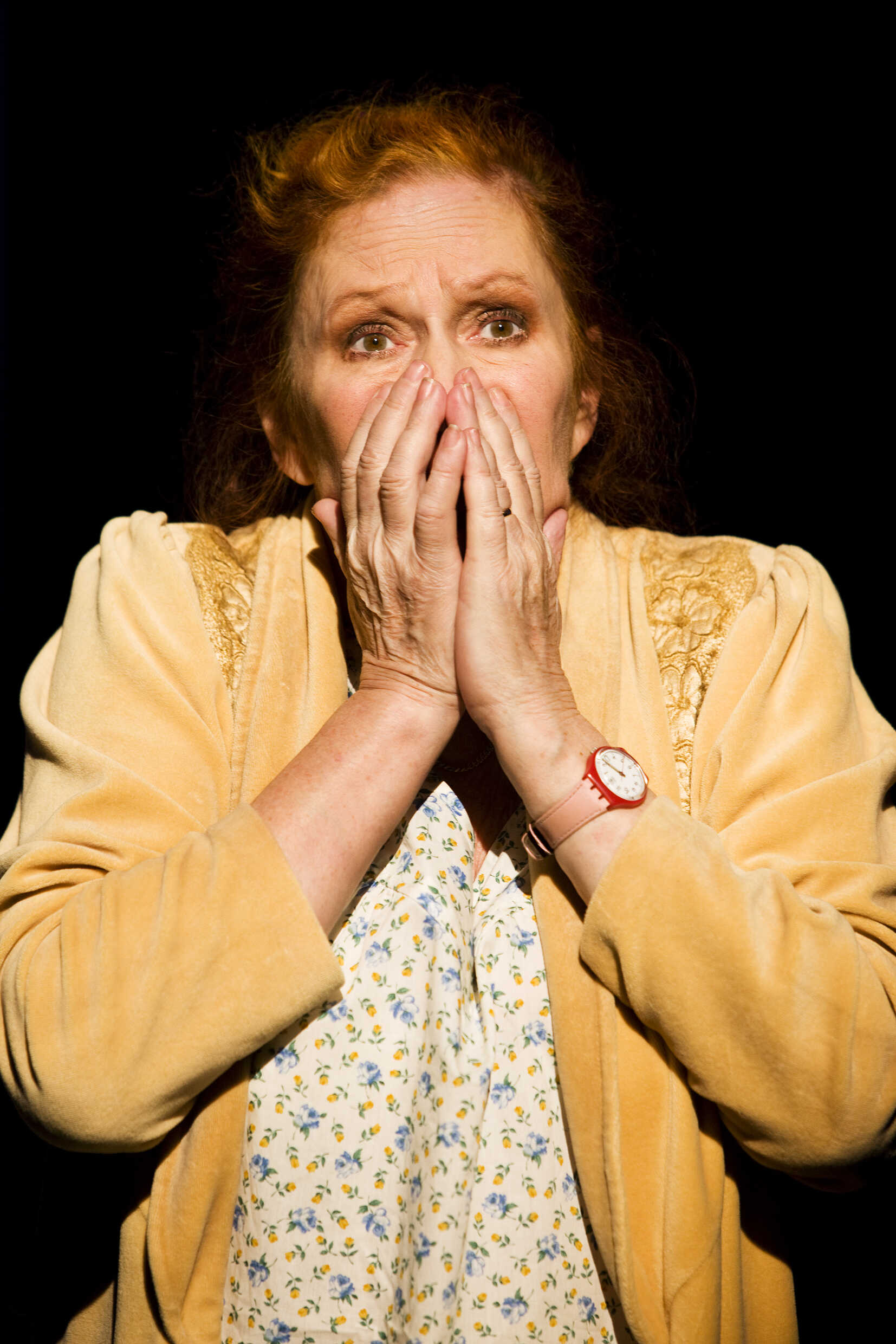 Claire Wikholm i Nu mår jag mycket bättre. Premiär 3 januari 2009 på Lilla scenen, Stockholms stadsteater.