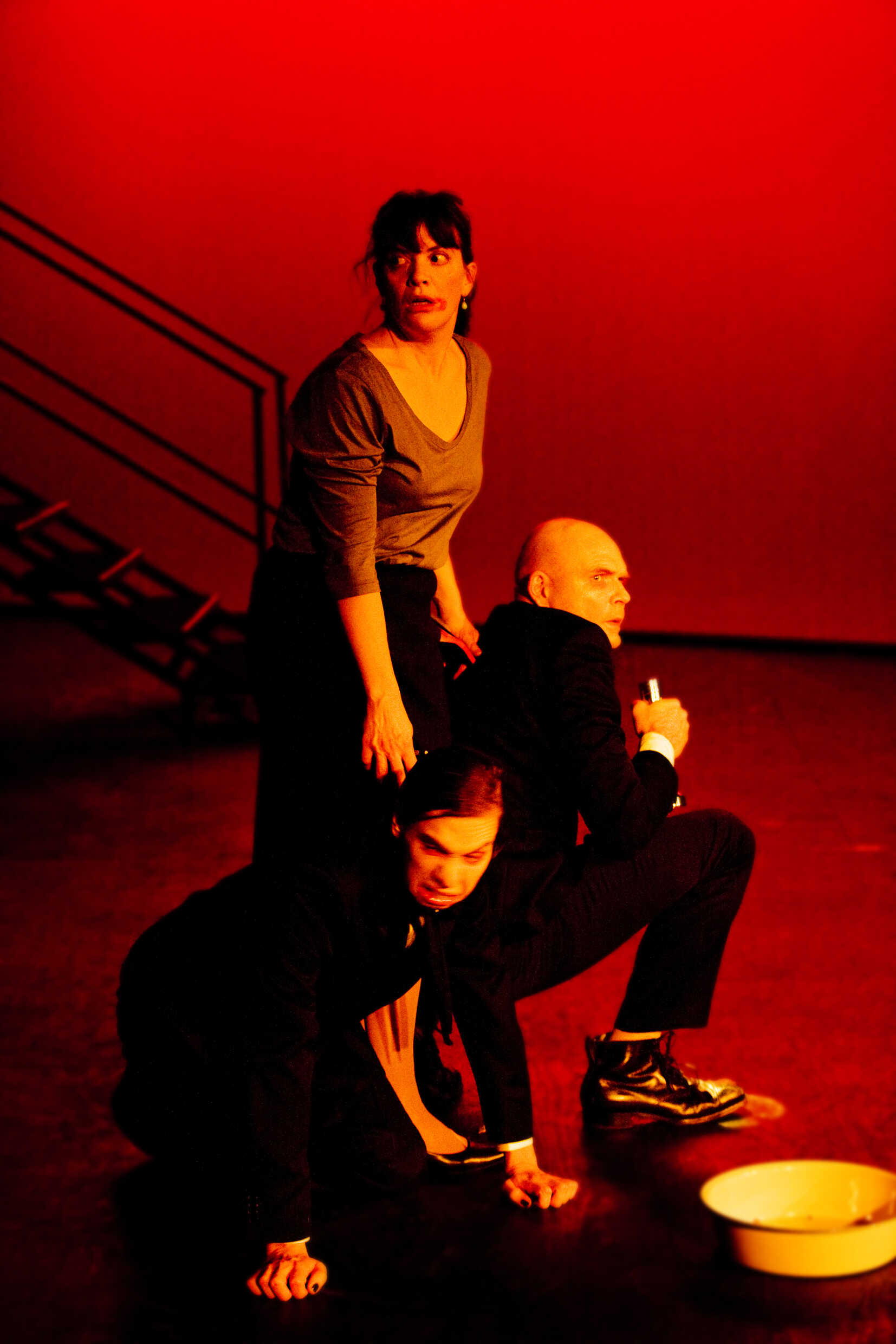 Cilla Thorell, Peter Järn och Omid Khansari i 