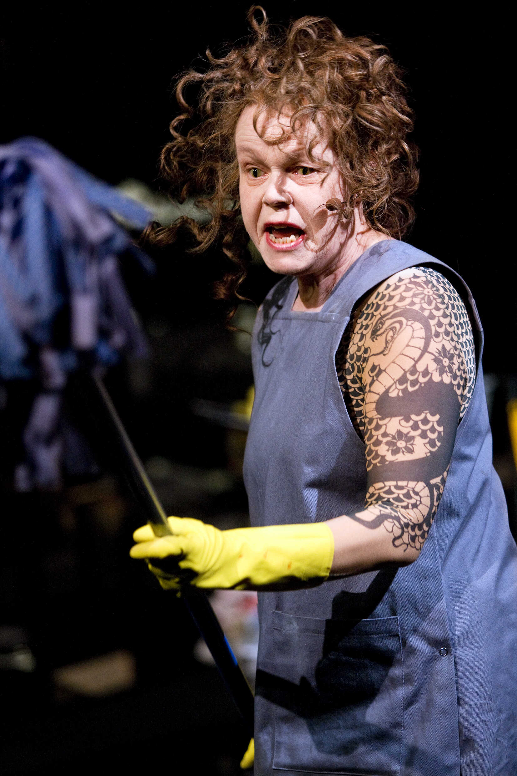 Ulla Thylén som Medusa i 