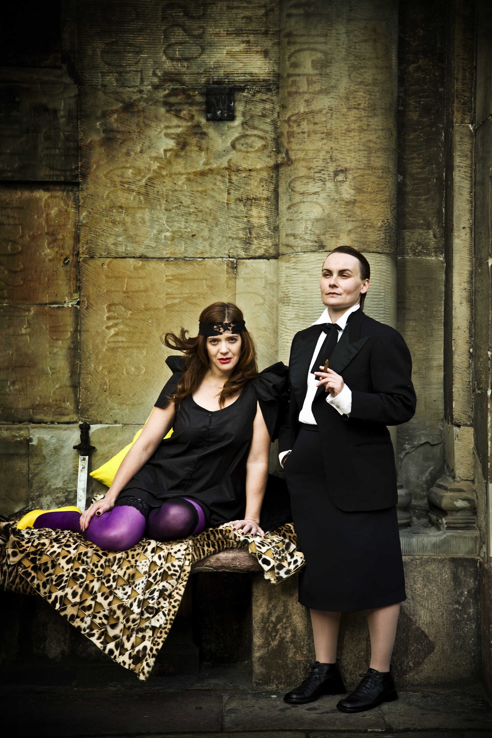 Cilla Thorell och Clara Norman i 
