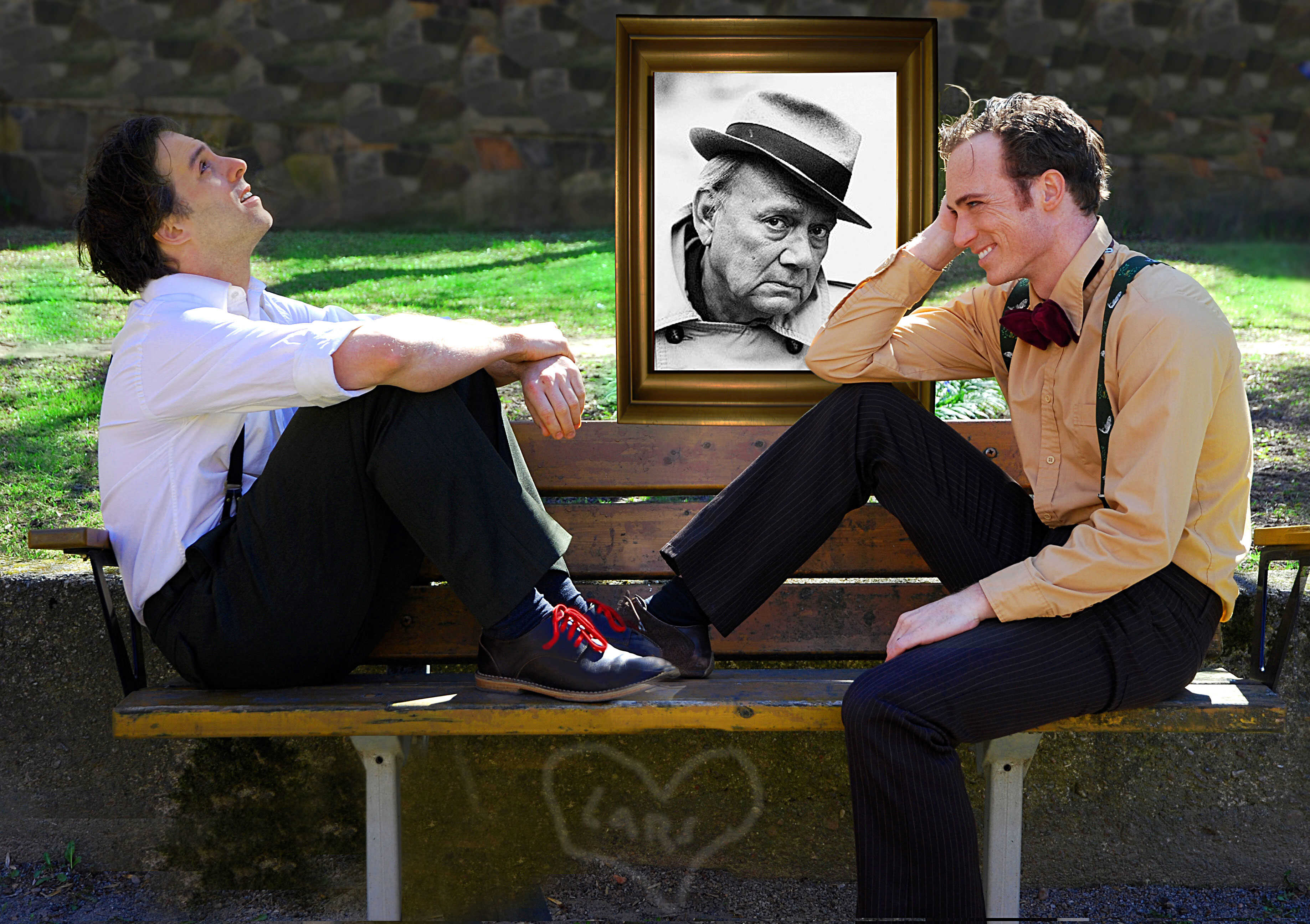 Albin Flinkas och Fredrik Meyer med gäster i Lars Forssell is alive and well in the Park ikväll på Parkteatern. Farstabadet 9 juni kl 19.00 och Hägersten 13 juni kl 19.00.