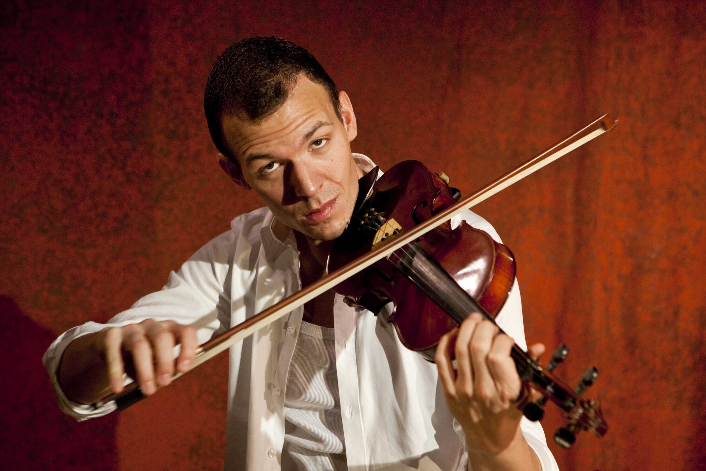 Hannes Meidal i Aldrig Mozart på Parkteatern 14-16 juli
