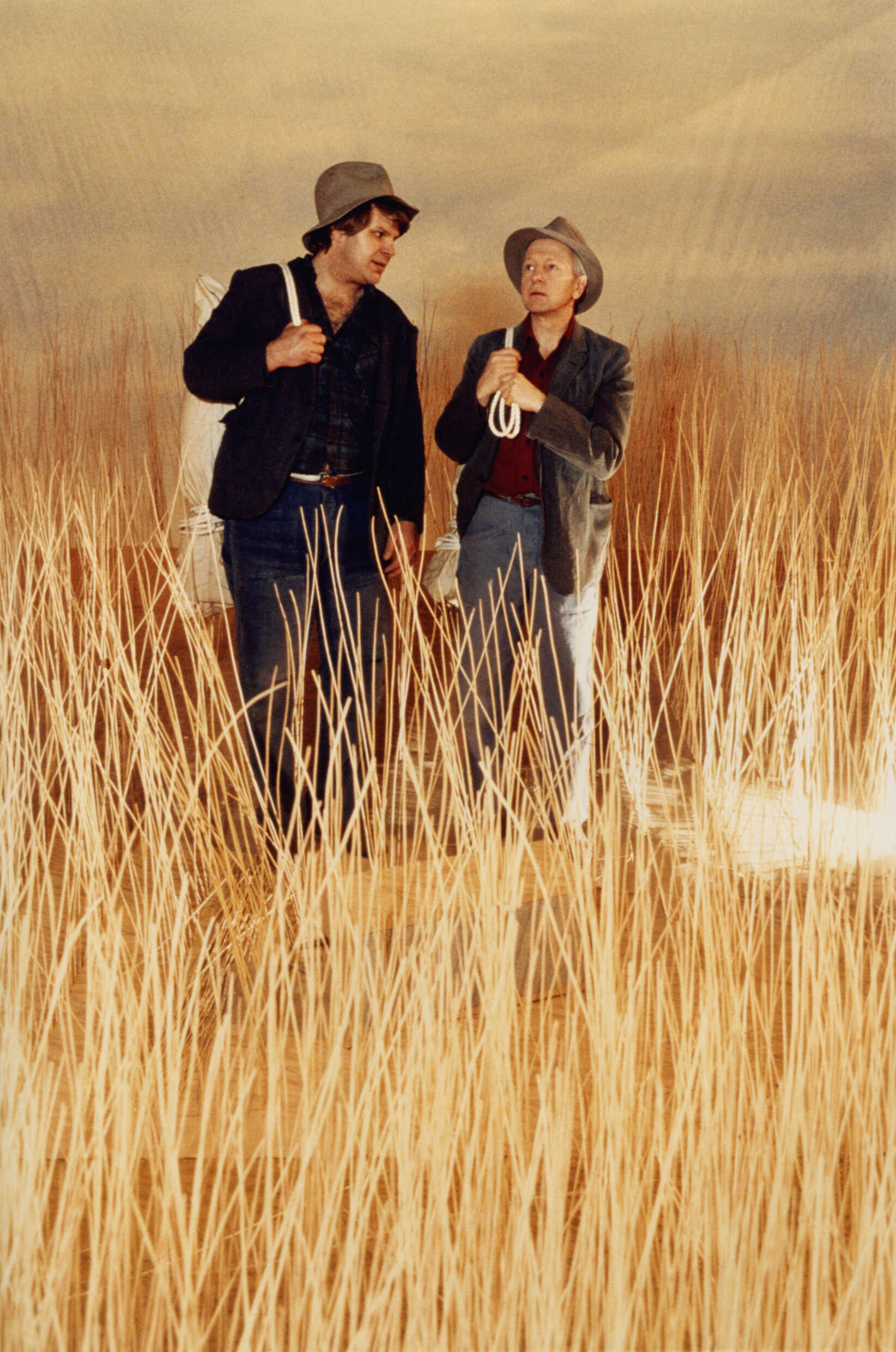 Lars Dejert och Ingvar Hirdwall i MÃ–SS OCH MÃ„NNISKOR, 1987