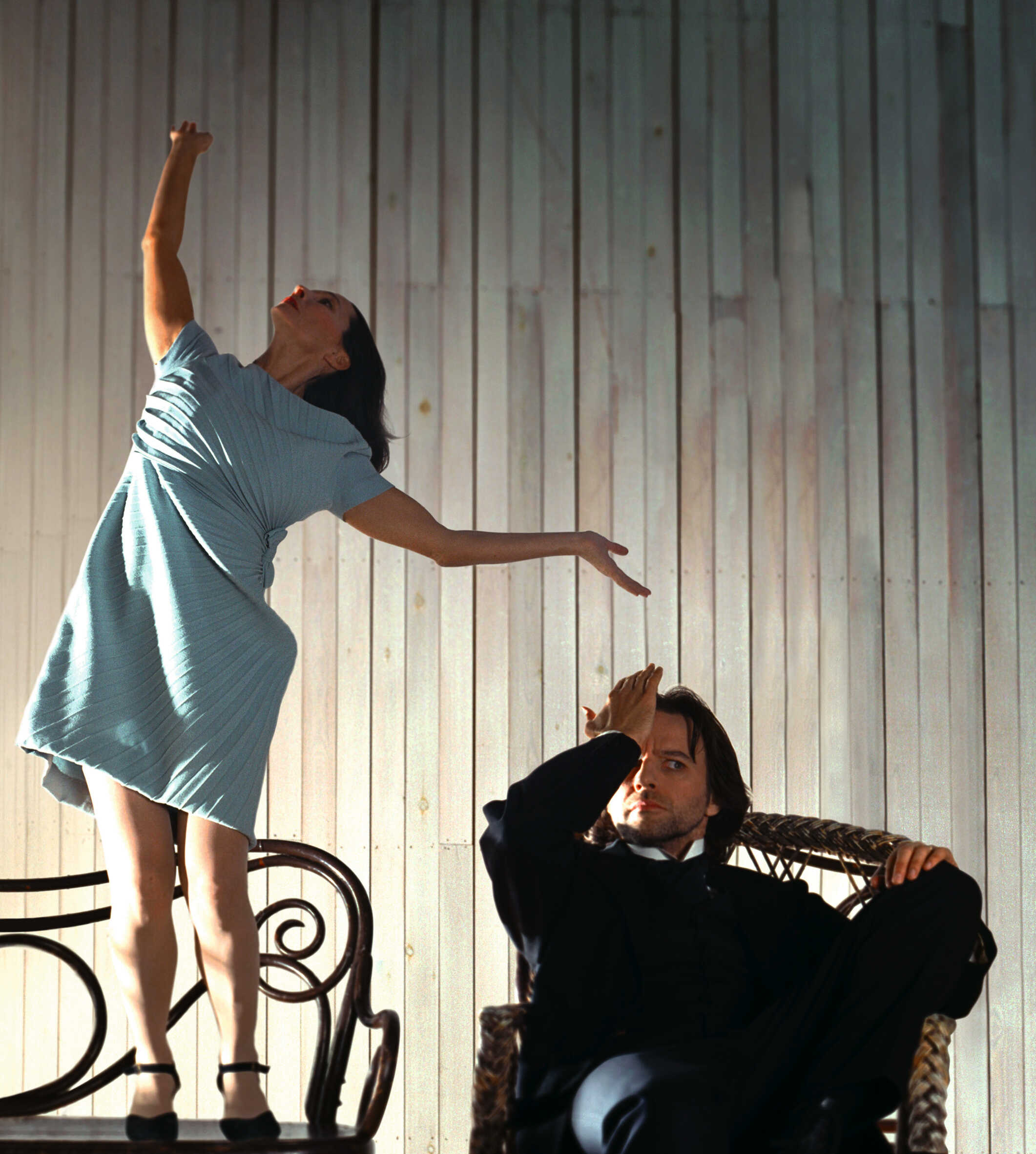 Franciose Joyce och Björn Kjellman