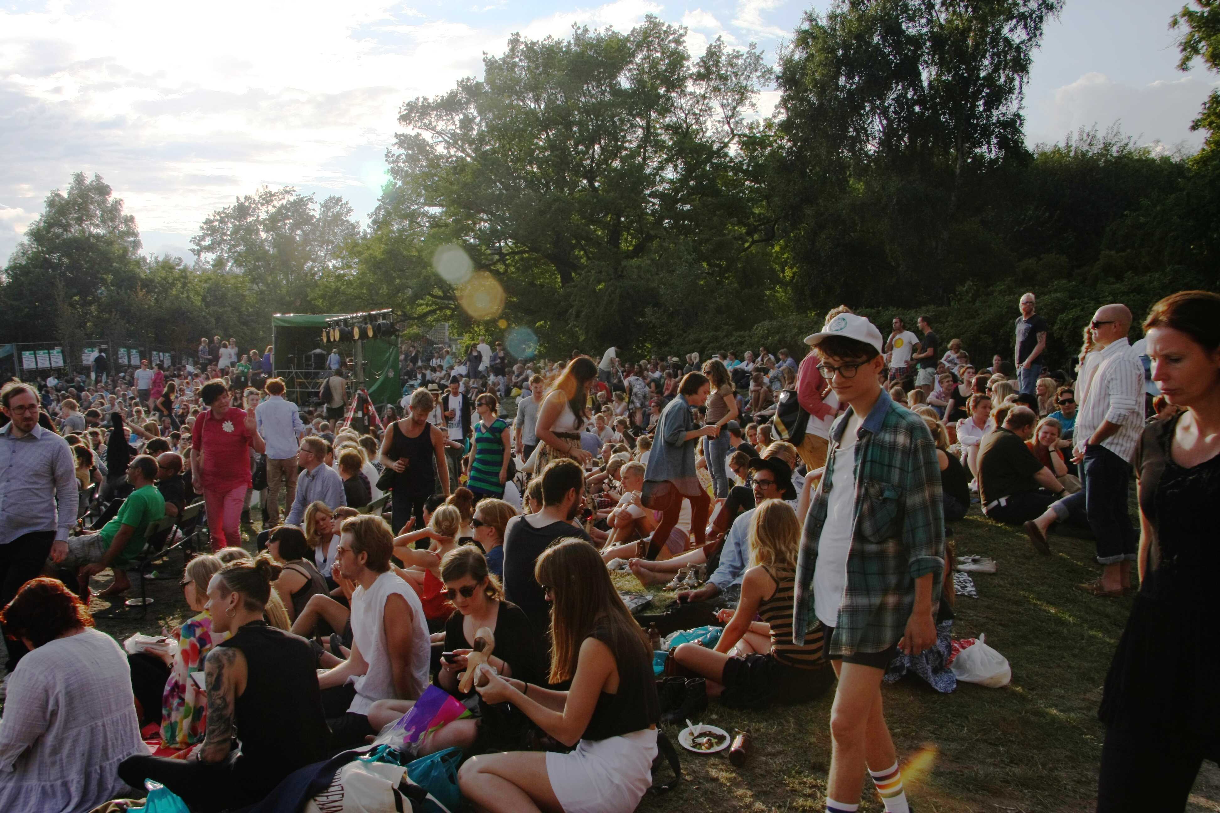 Popaganda - Festival i juli på Parkteatern 2012.