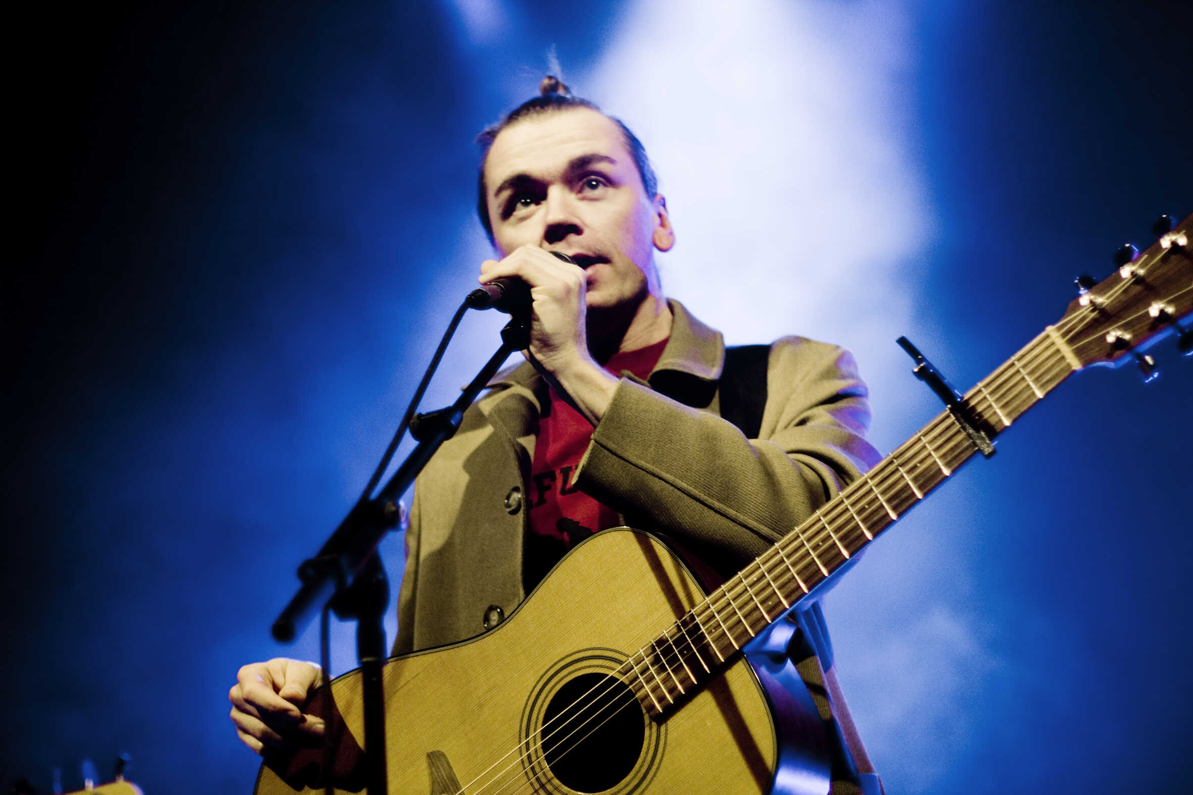 Emil Jensen i augusti på Parkteatern 2012.