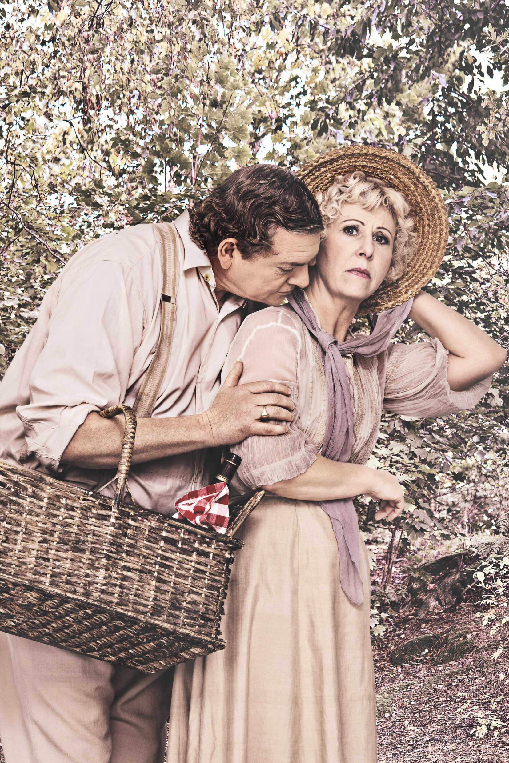 Dan Ekborg och Pia Johansson i En midsommarnatts sexkomedi. Skandinavienpremiär 26 april på Klarascenen.