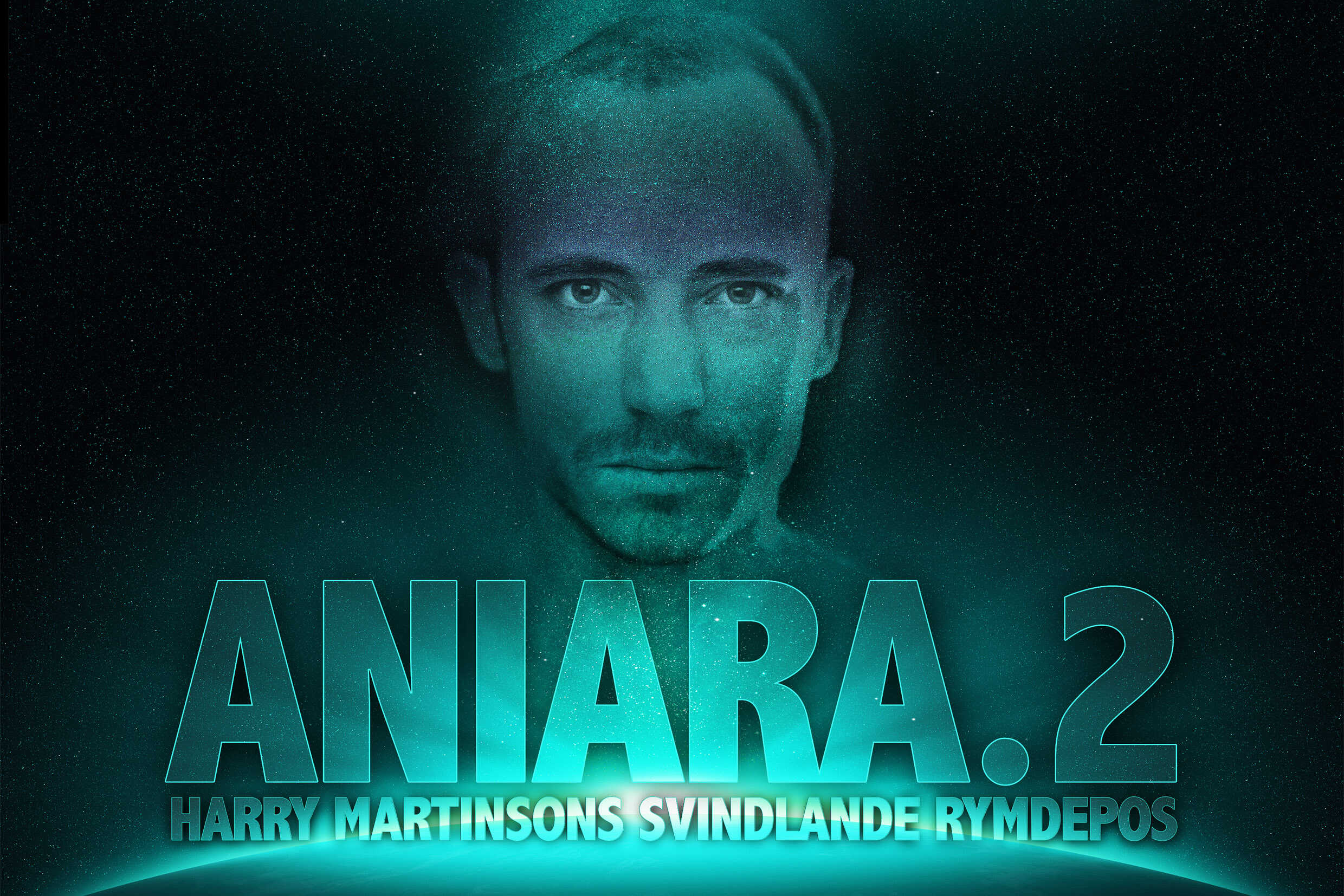 Albin Flinkas i Aniara.2. i regi av Helge Skoog på Klara Soppteater, Kulturhuset Stadsteatern.