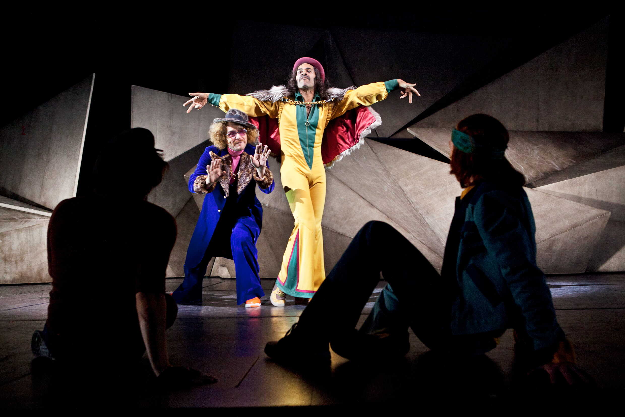 Henrik Norlén och Peter Gardiner i Macbeth, premiär 22 december på Stora scenen, Kulturhuset Stadsteatern