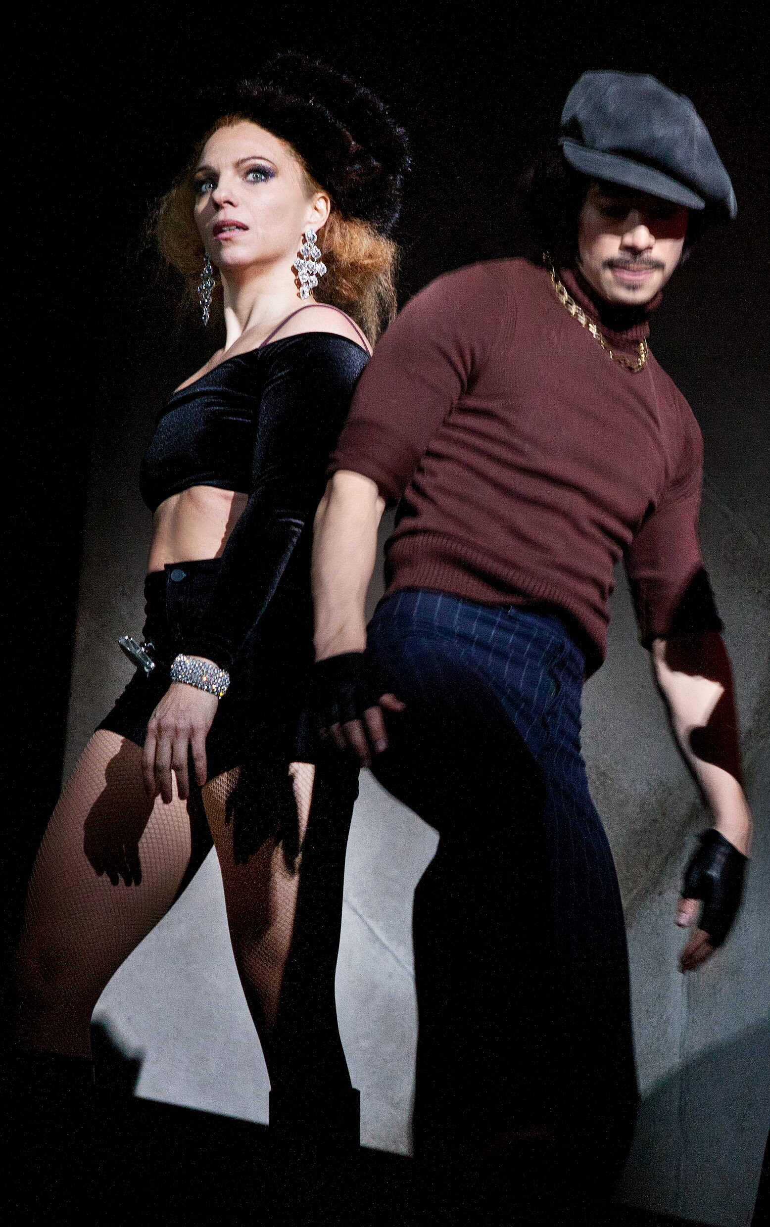 Sofia Ledarp och Kristofer Kamiyasu i Macbeth, premiär 22 december på Stora scenen, Kulturhuset Stadsteatern