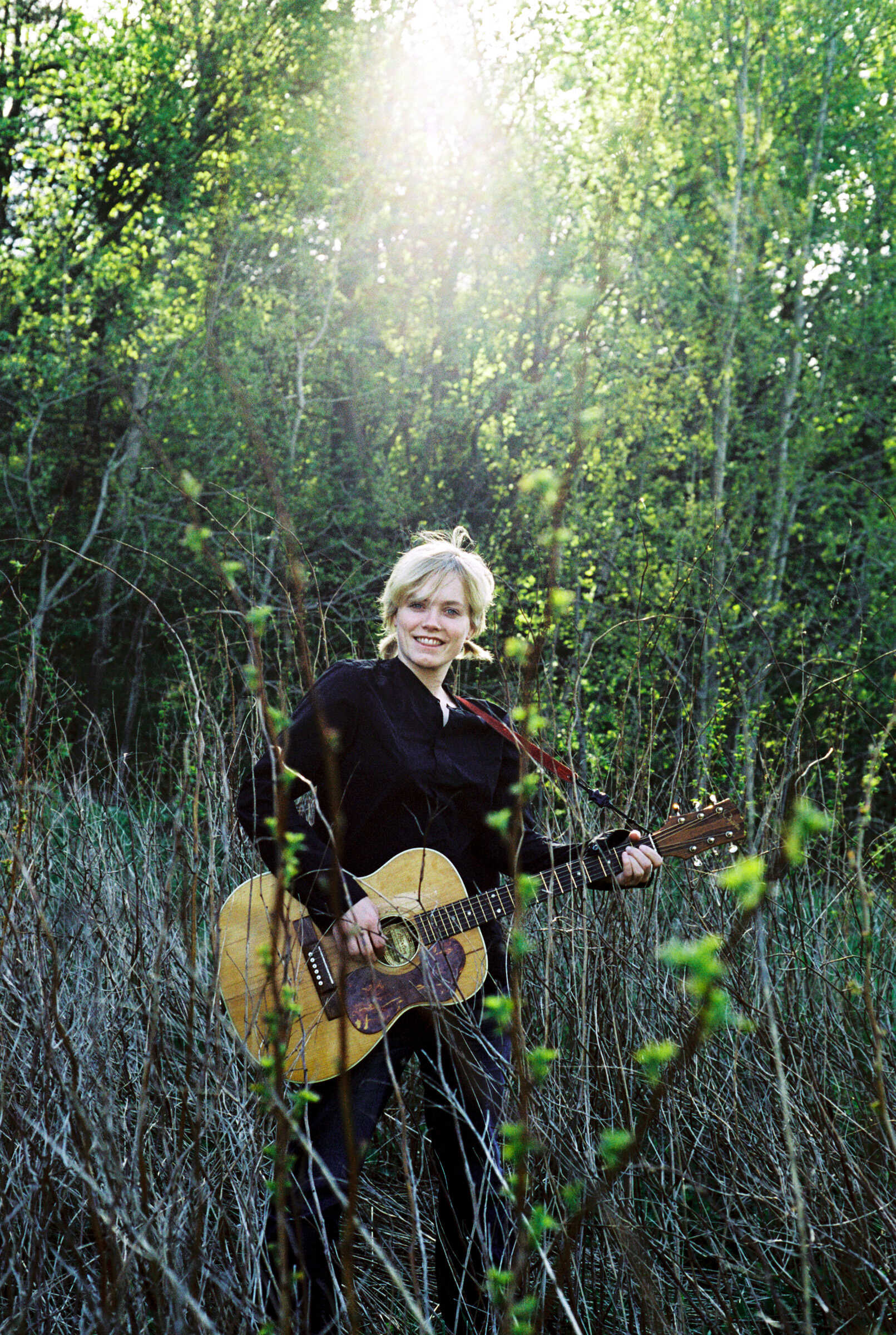 Parkteatern: Singer/songwriter - Ane Brun 24 juli 2004.