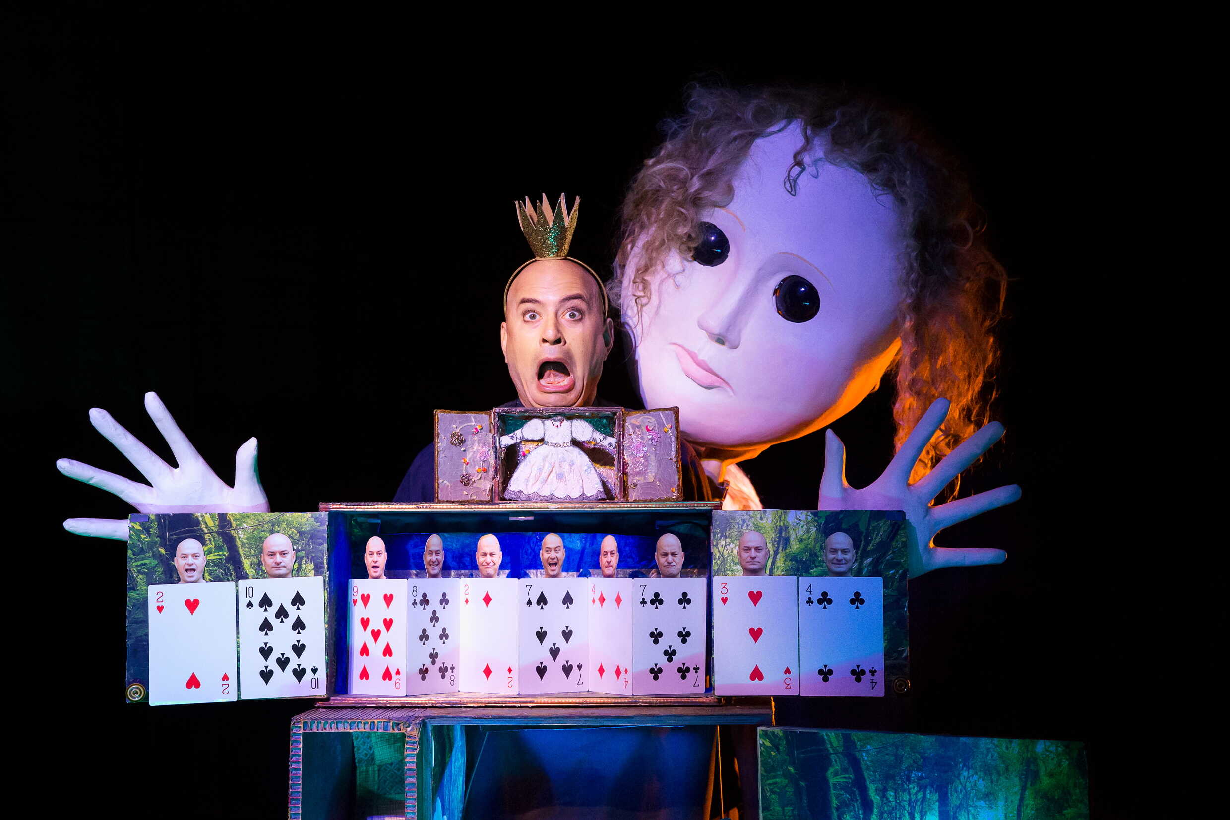 Alice av Margareta Sörenson efter originalberättelse av Lewis Carroll. Urpremiär 20 oktober 2018 på Marionetteatern. Kulturhuset Stadsteatern 2018
