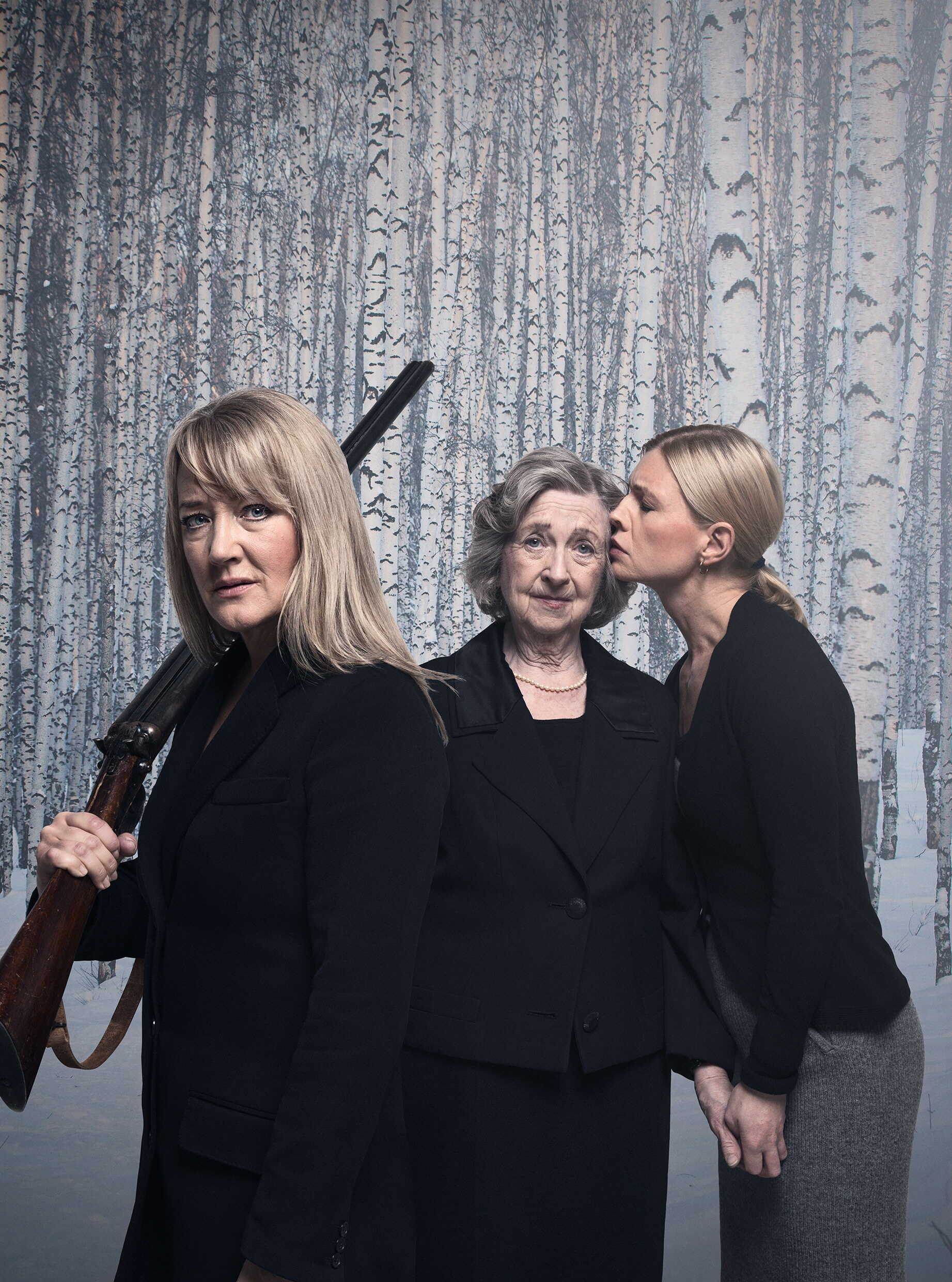 Lena B Eriksson, Meta Velander och Cecilia Frode i Alla dagar, alla nätter.