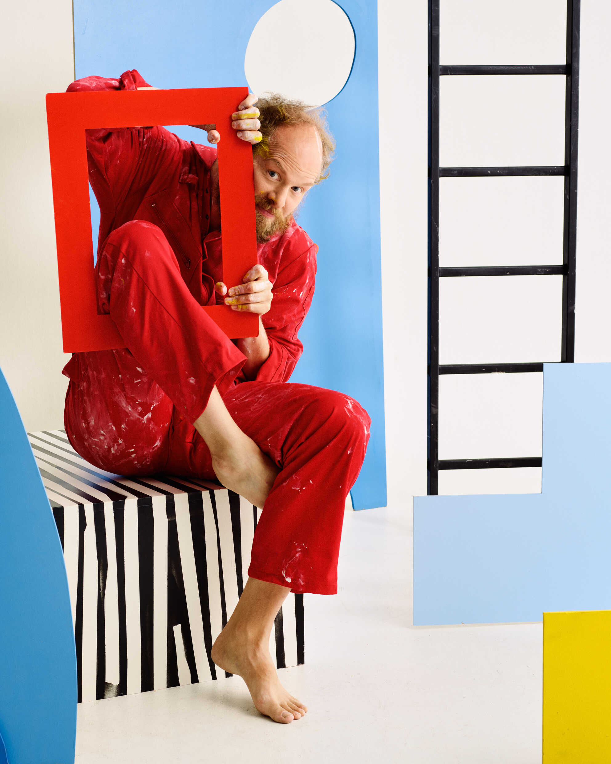 Fredrik Lycke  i Roberts Broberg- och dalbana. Urpremiär 22 oktober på Stora scenen