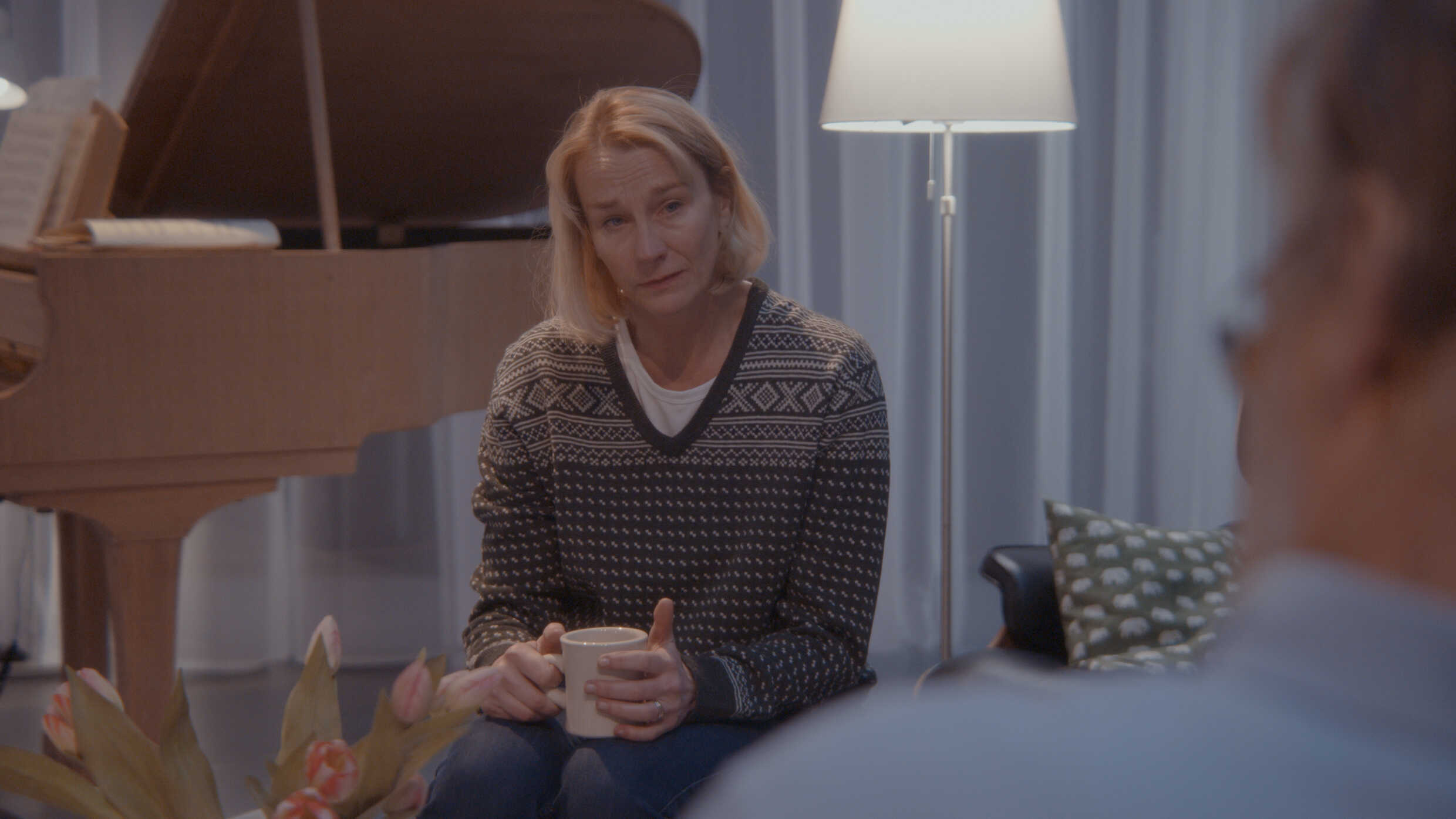 Elisabet Carlsson i  Amour. Premiär 4 december på Klarascenen, Kulturhuset Stadsteatern.