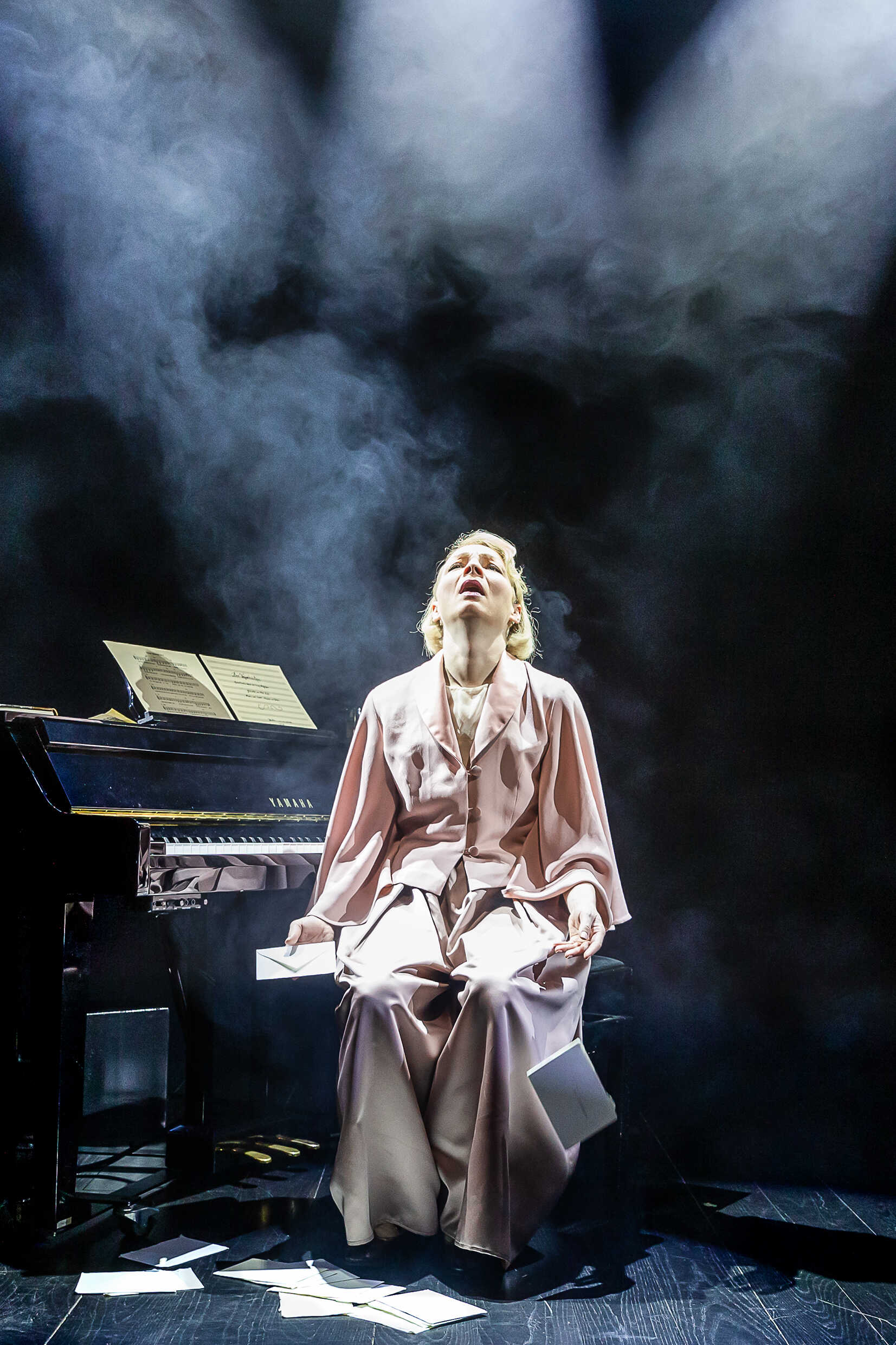 Jenny Lind, urpremiär 11 januari på Soppteatern, Kulturhuset Stadsteatern. På bild Sara Jangfeldt